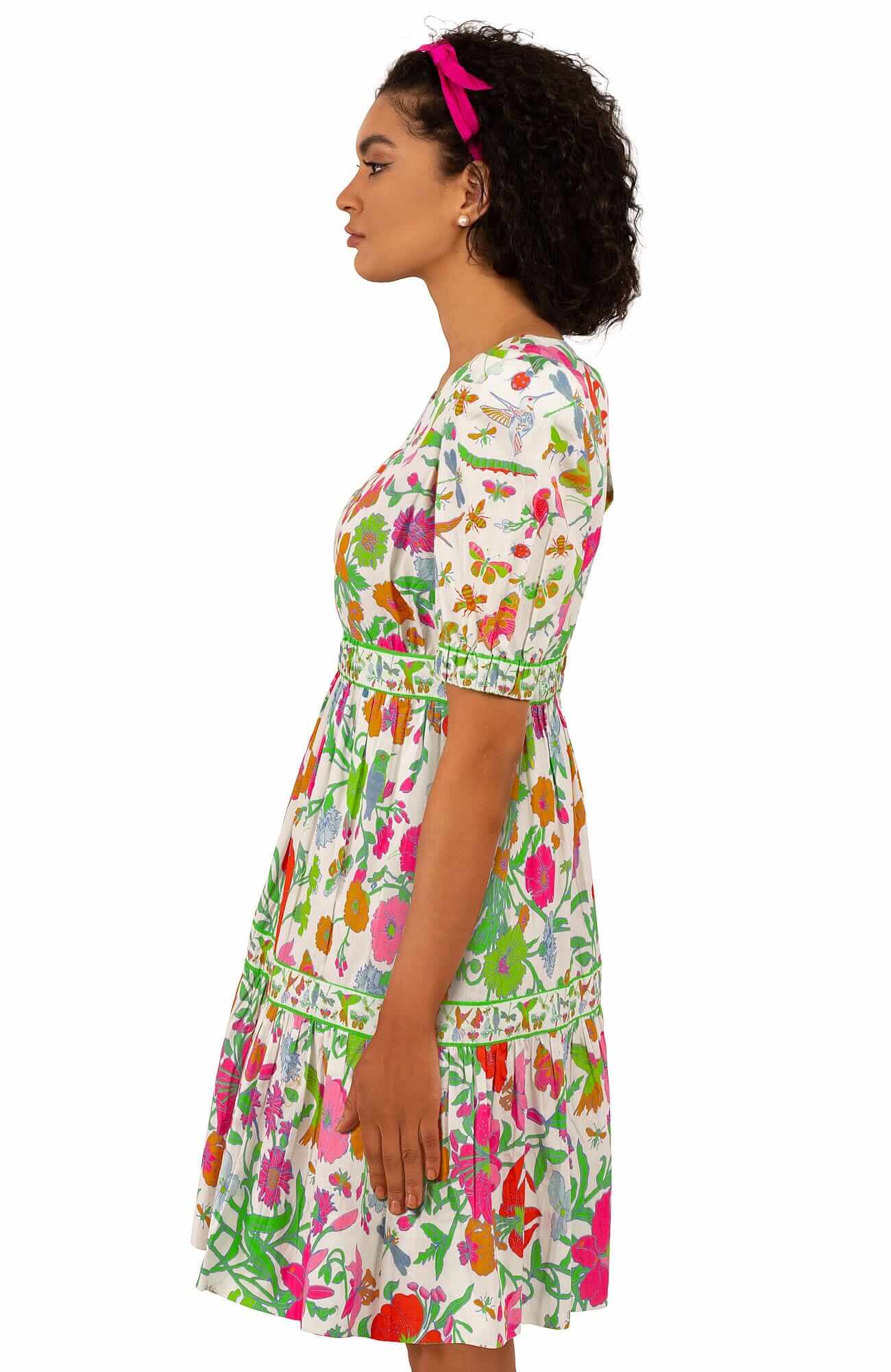 Frolic Dress - Birds & The Bees Brights