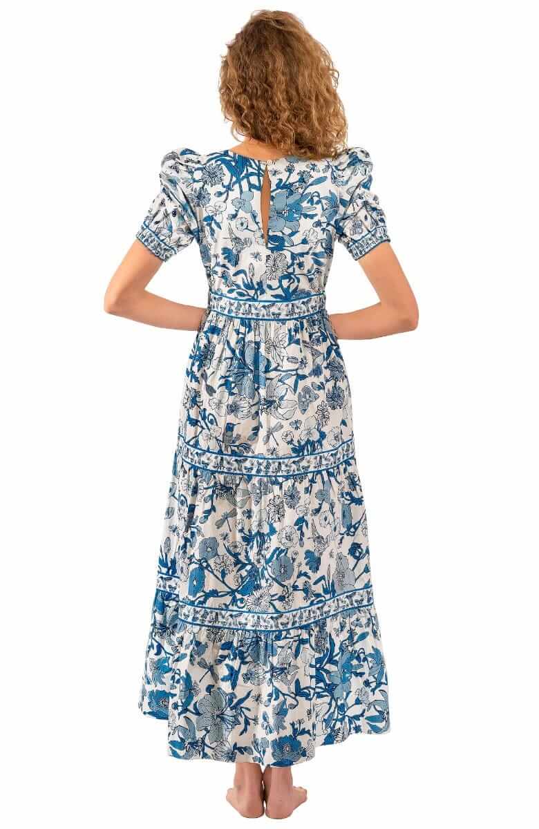 Frolic Maxi Dress - Birds &amp; Bees Blues