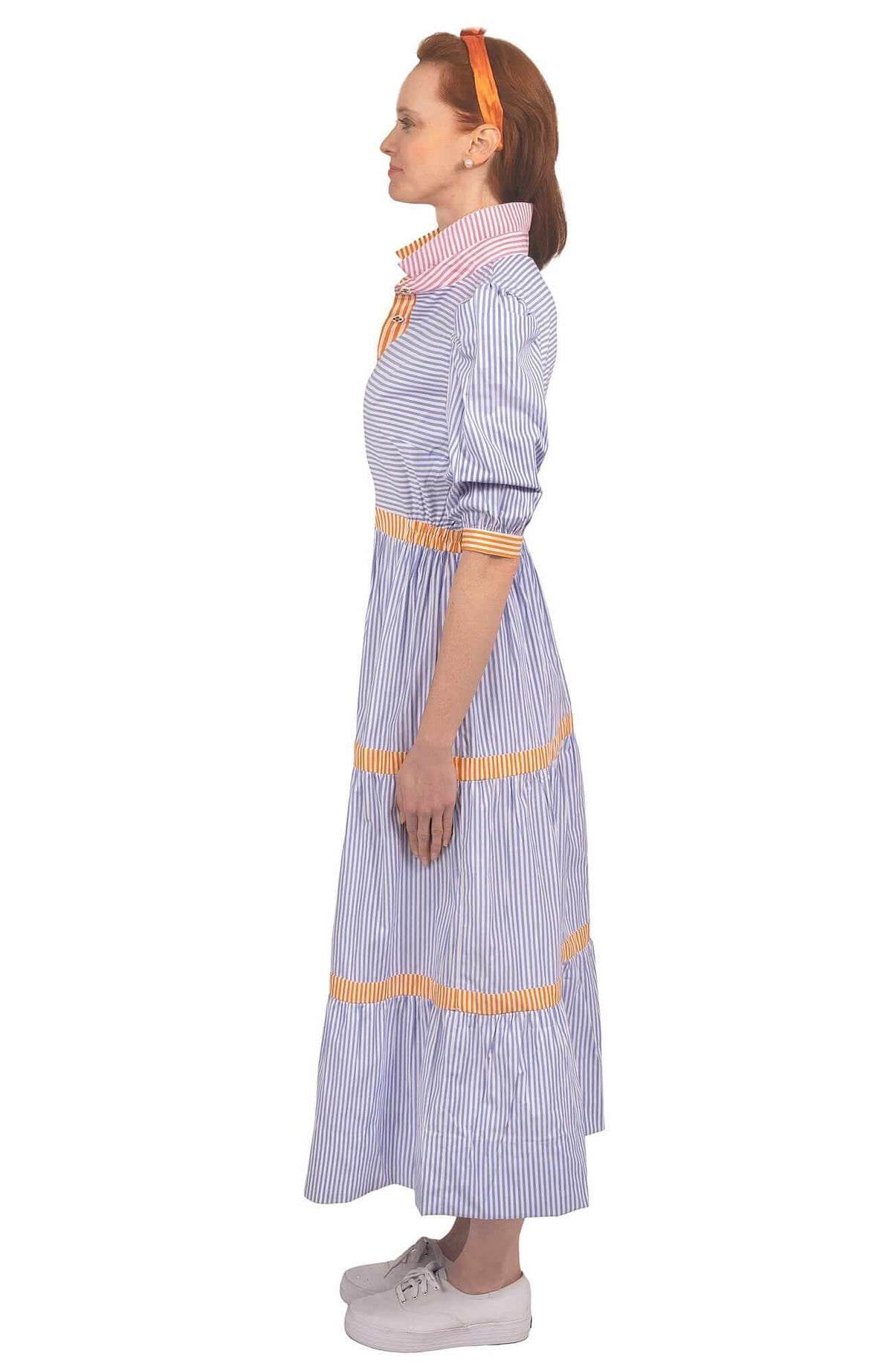 Wash / Wear Pep In Your Step Midi Dress - Final Sale Periwinkle