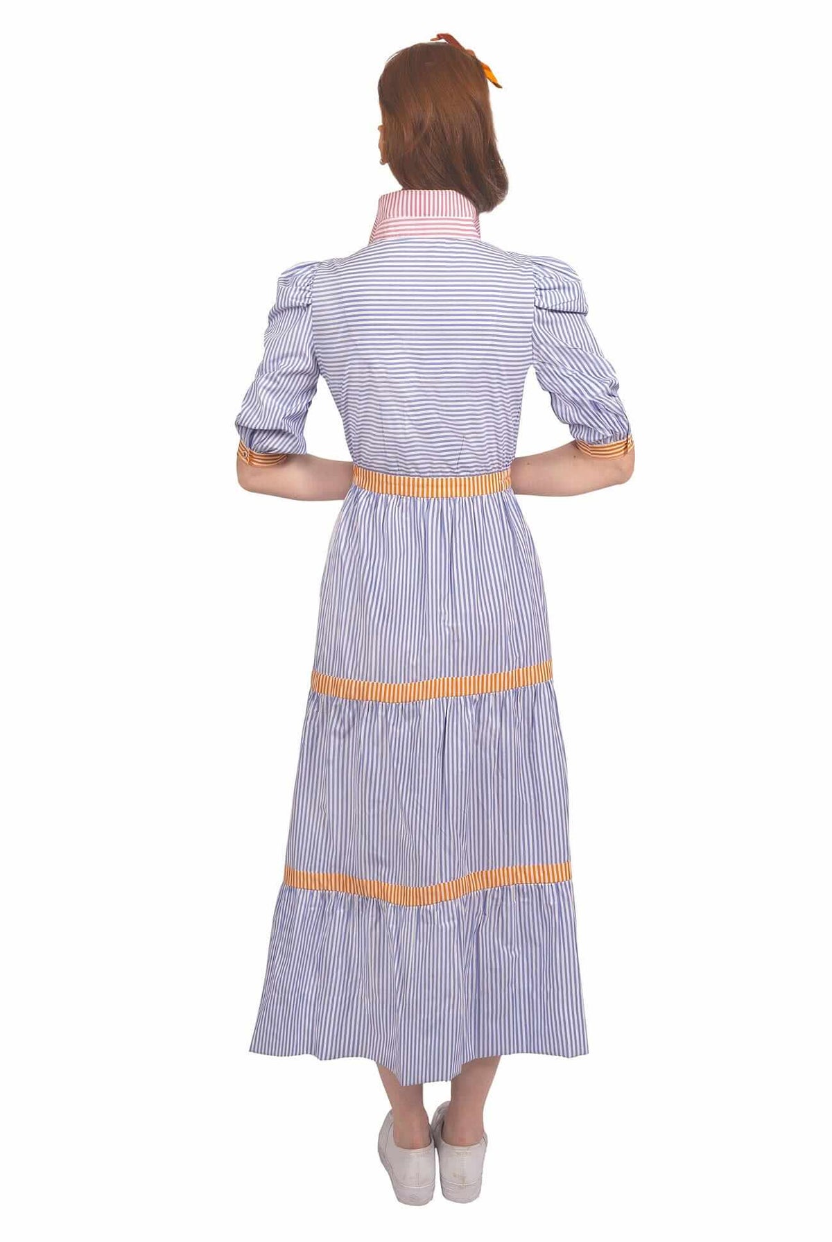 Wash / Wear Pep In Your Step Midi Dress - Final Sale Periwinkle