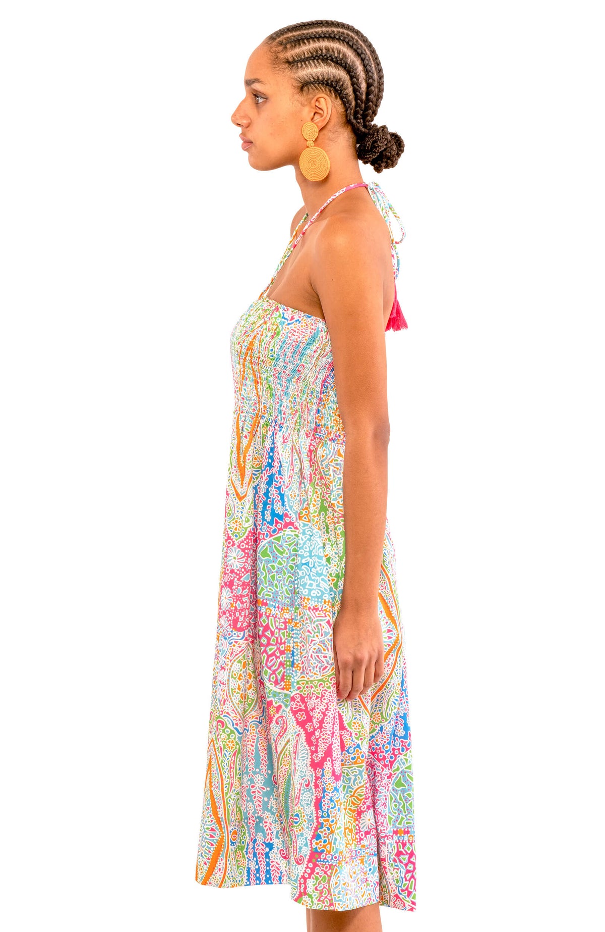 Haight Ashbury Dress - Grand Bazaar Brigths One Size