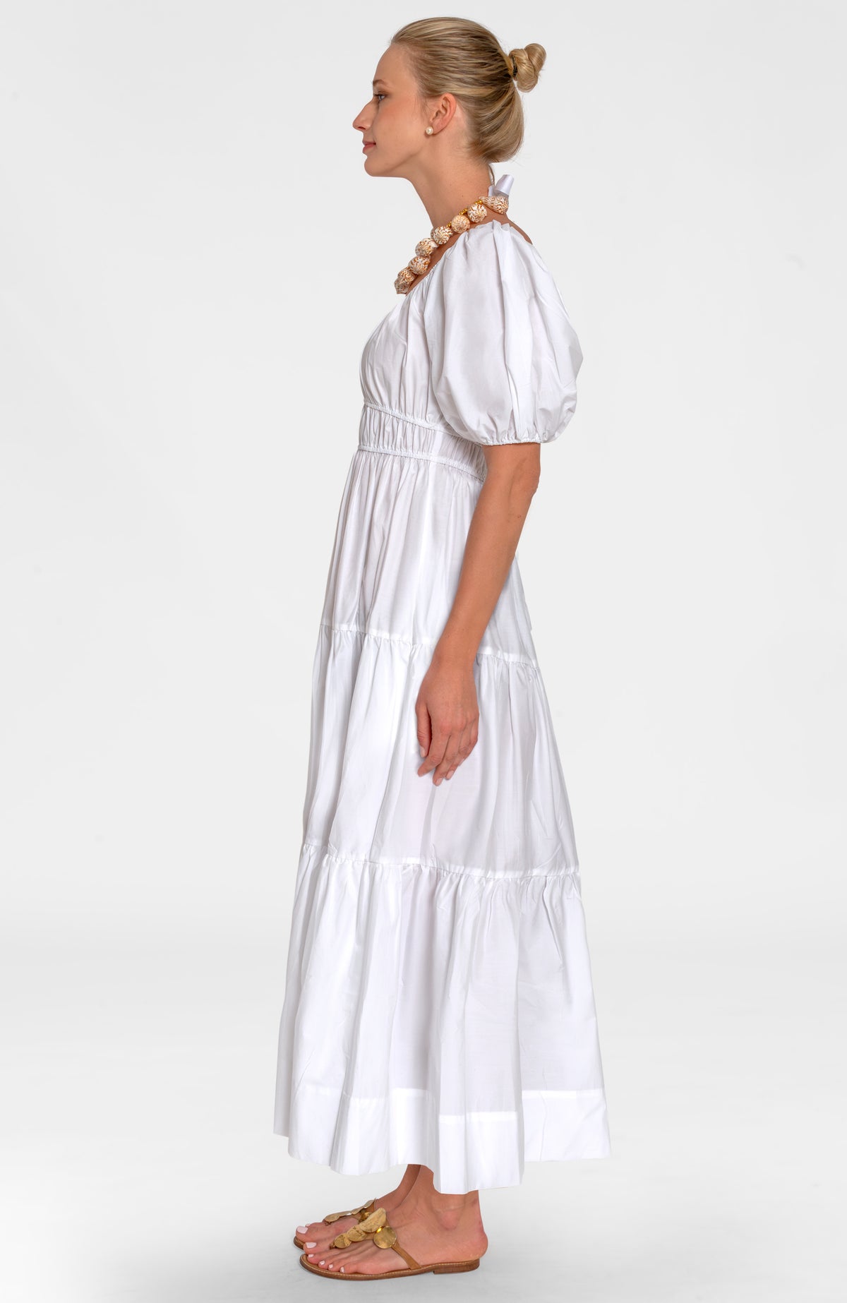 Heidi Dress - Solid White