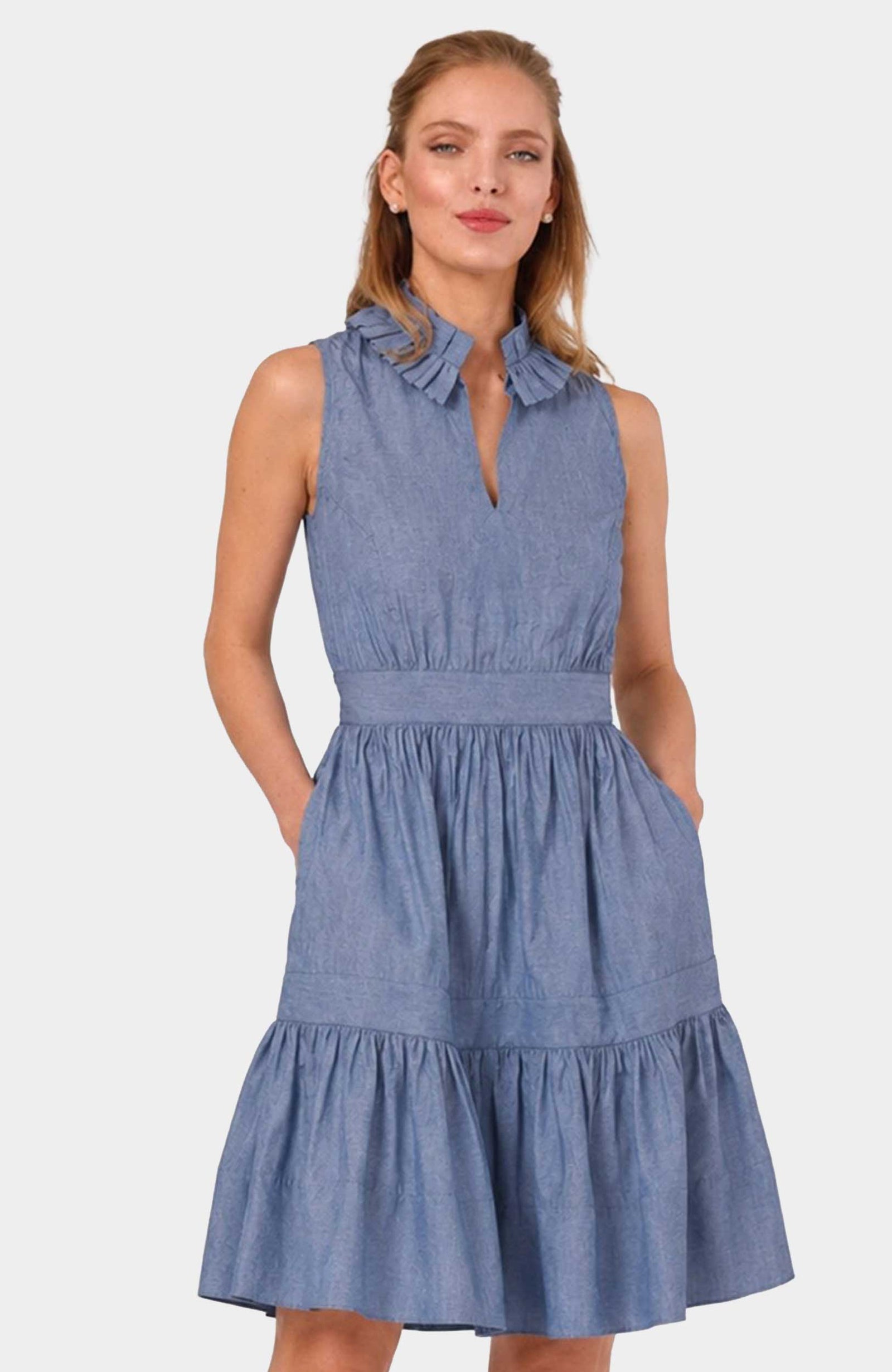 Hope Dress - Chambray Chambray