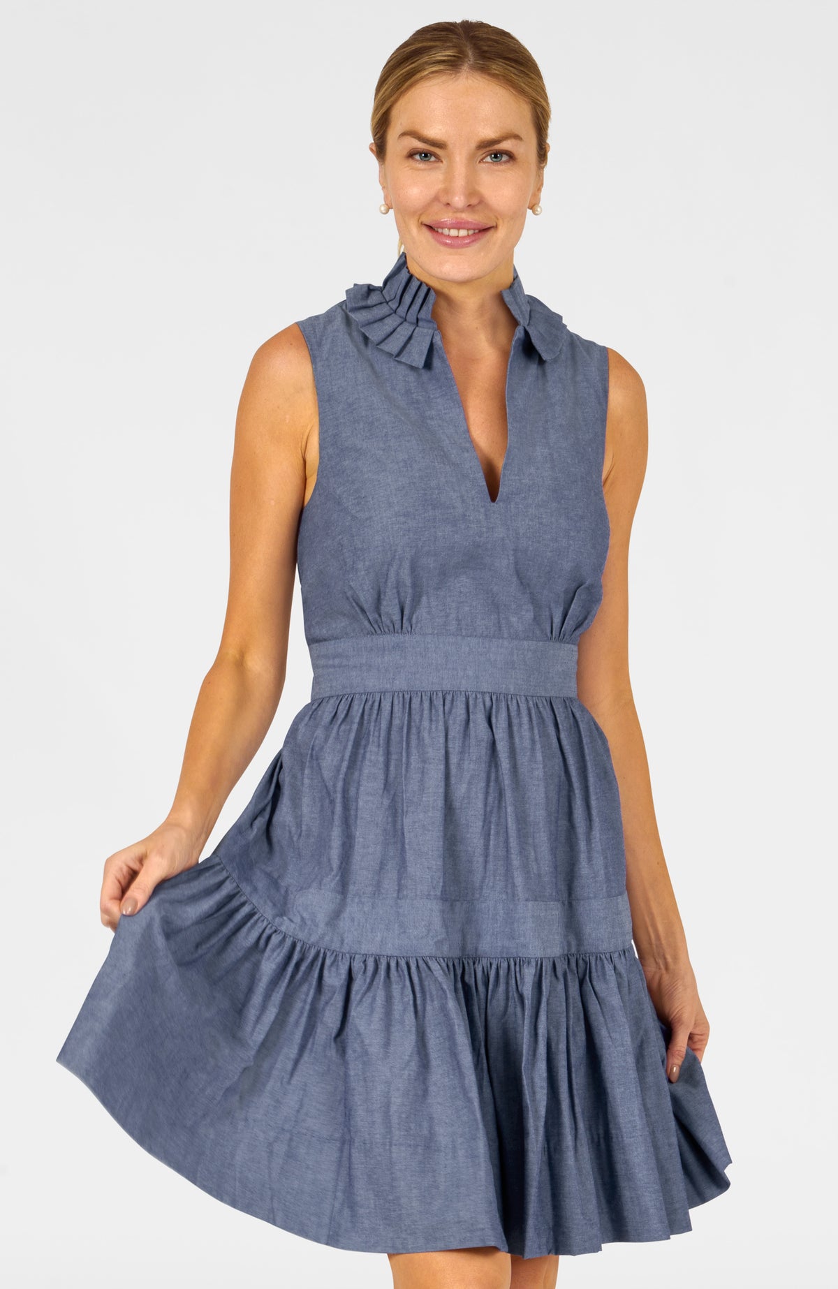 Hope Dress - Chambray