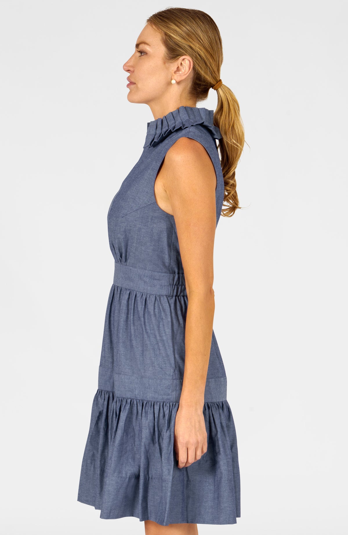 Hope Dress - Chambray
