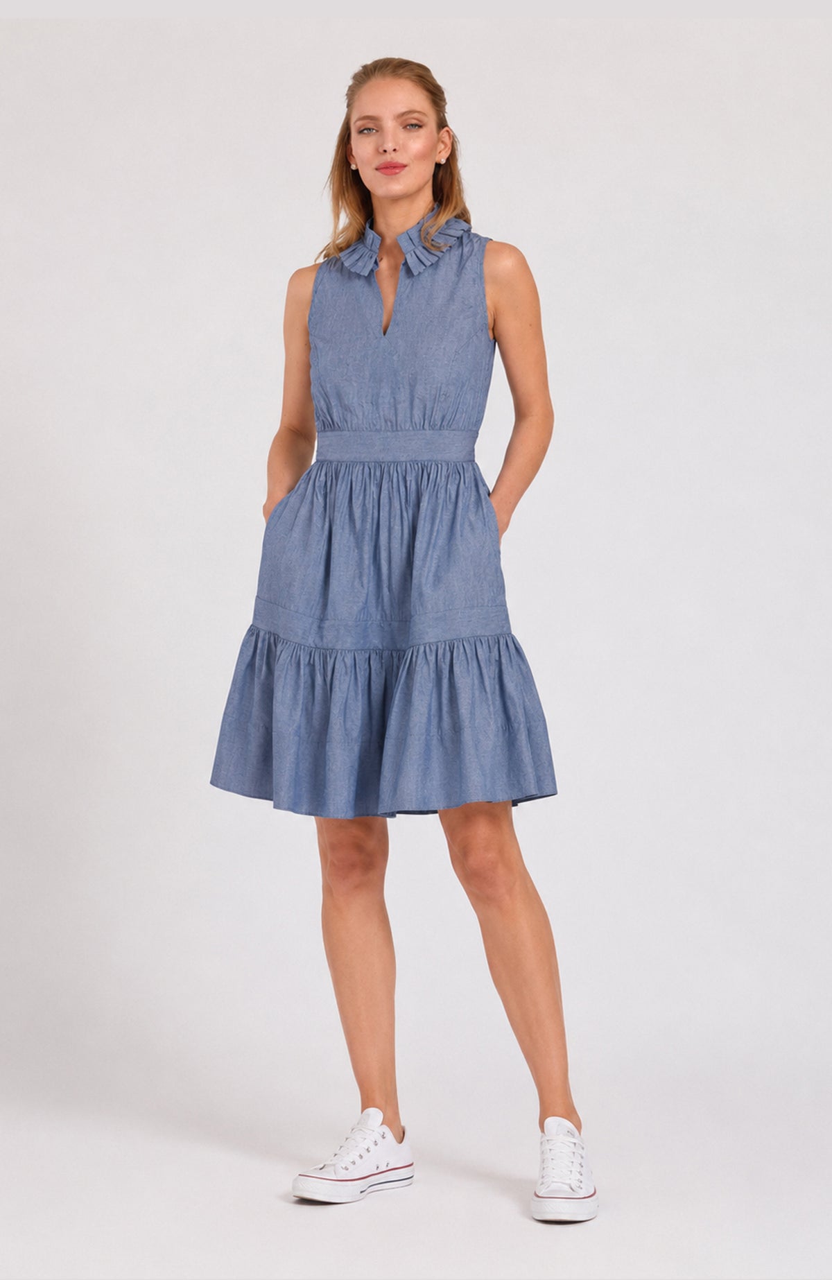 Hope Dress - Chambray