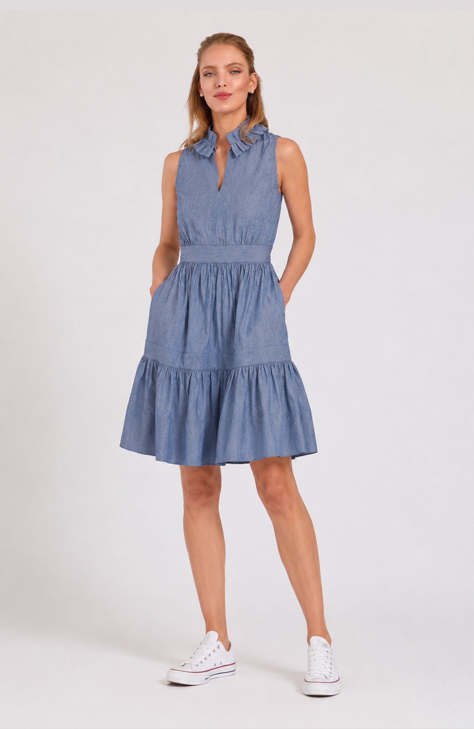 Hope Dress - Chambray Chambray