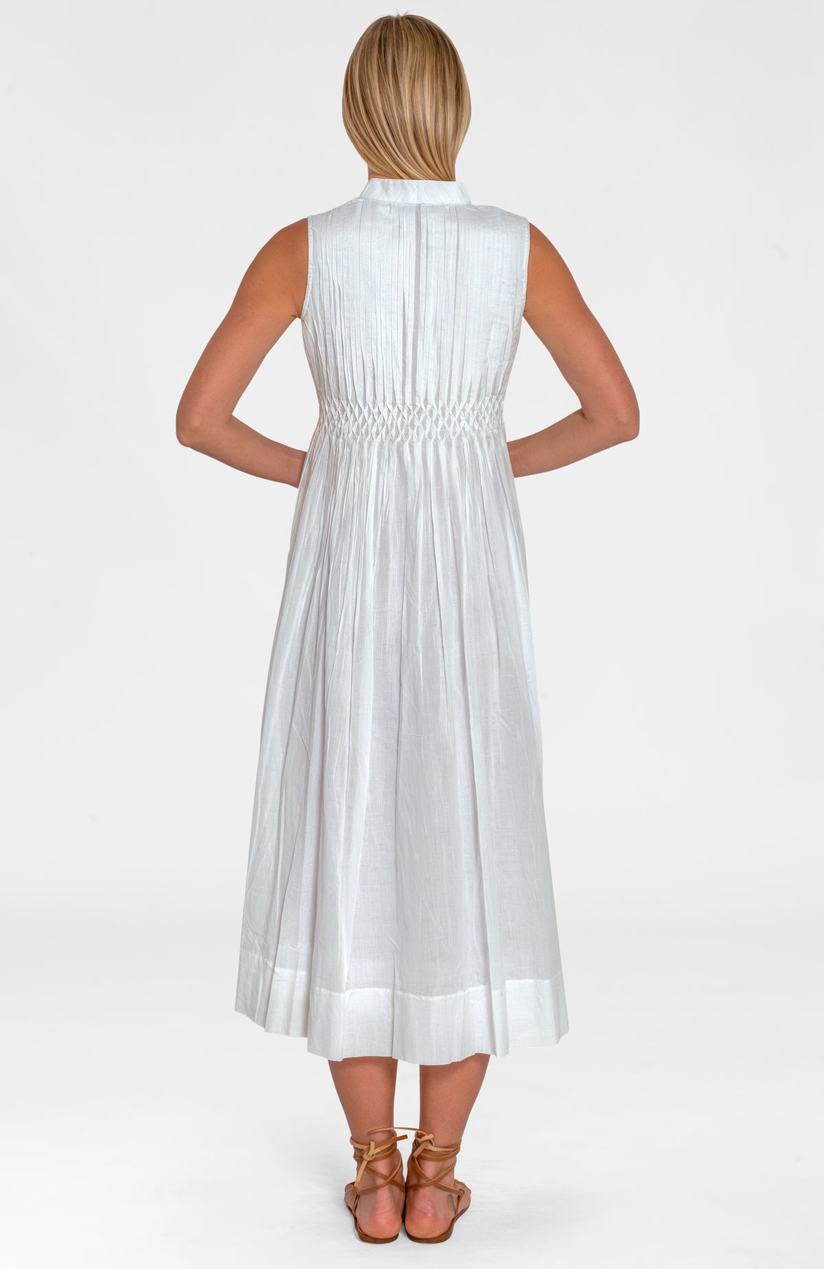 Aurora Goddess Of Sun Dress - Roman Goddess White