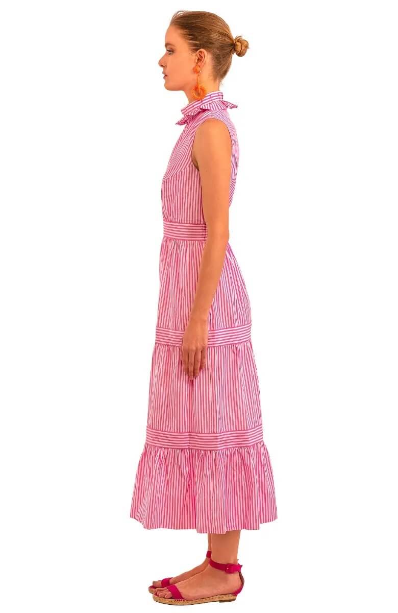 Wash &amp; Wear Hope Midi/Maxi Dress Pink