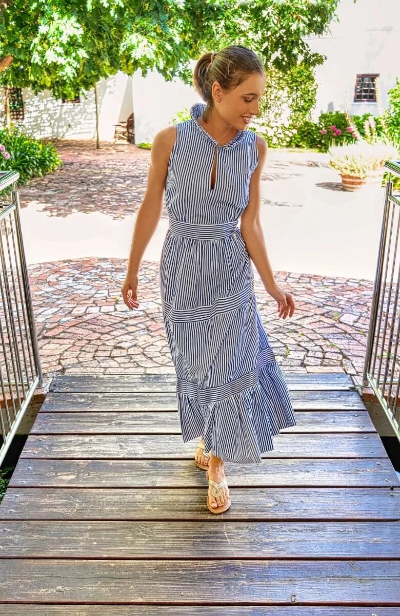 Wash / Wear Hope Maxi Dress Navy