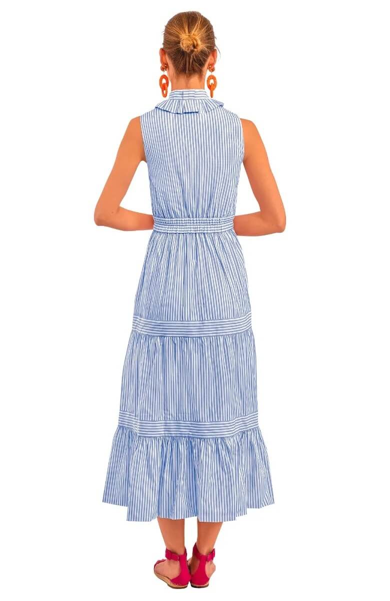 Wash &amp; Wear Hope Midi/Maxi Dress Periwinkle