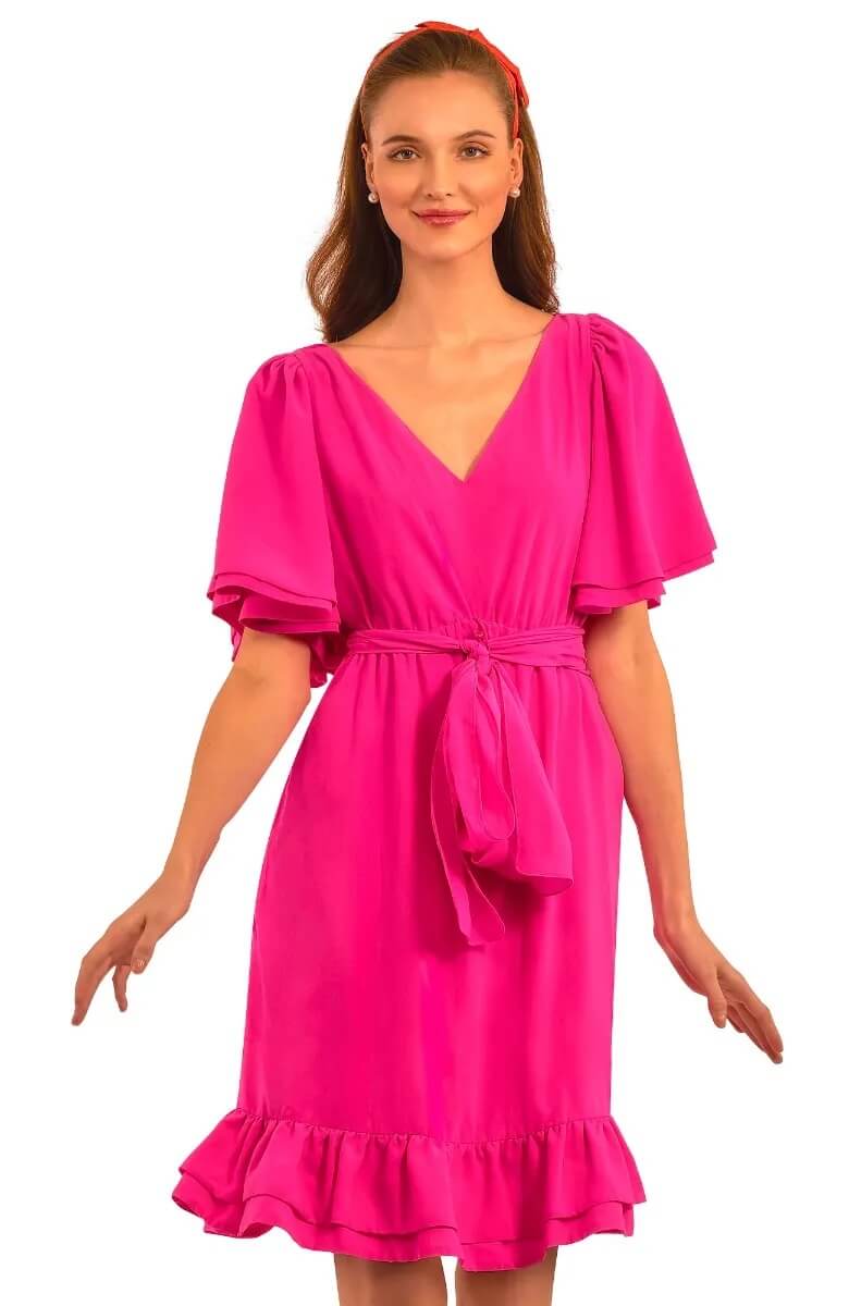 Solid Melody Dress - Final Sale Pink