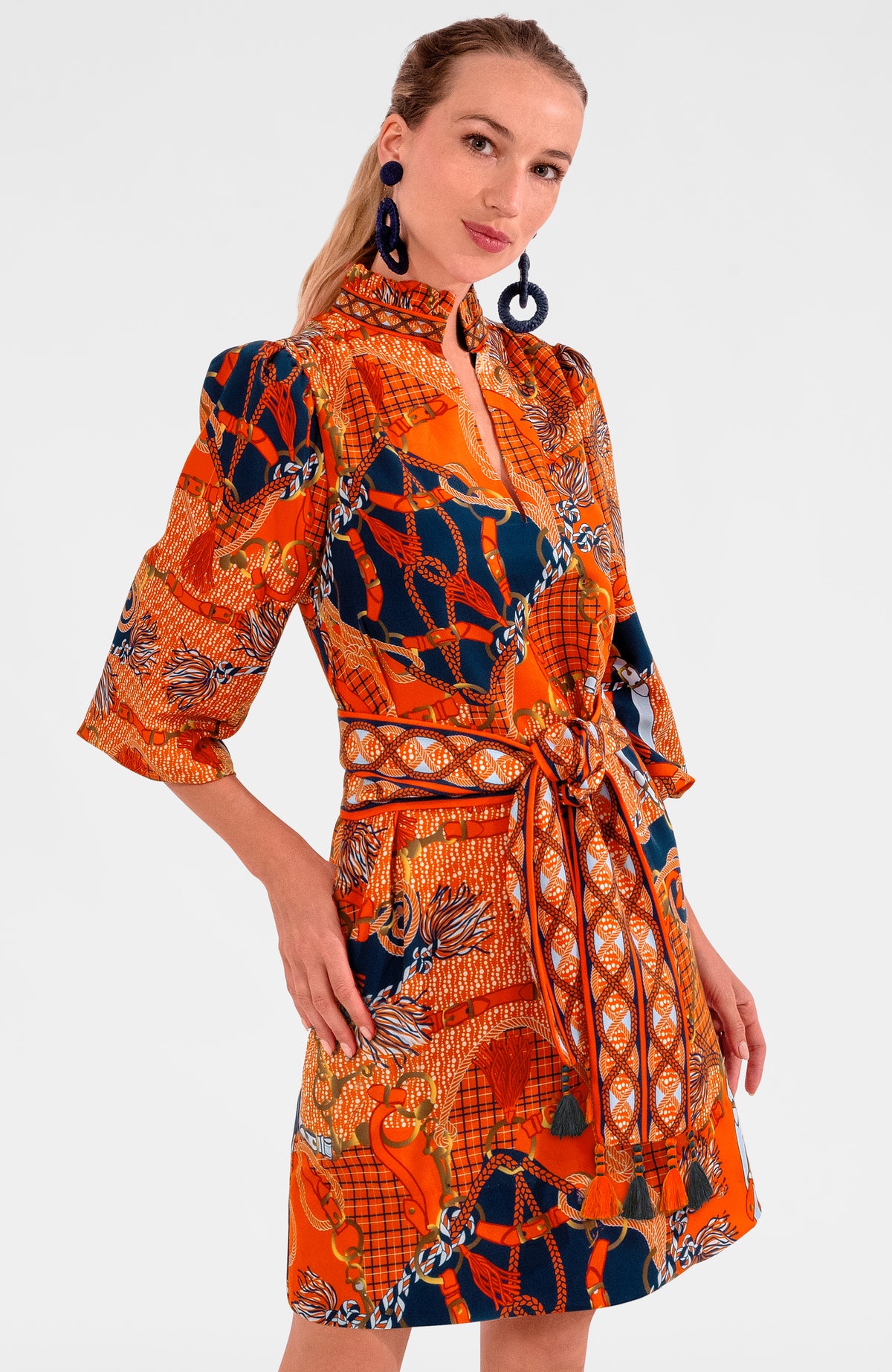 Outta Sight Dress - Ditto Orange