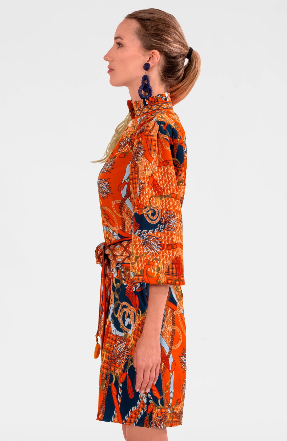 Outta Sight Dress - Ditto Orange