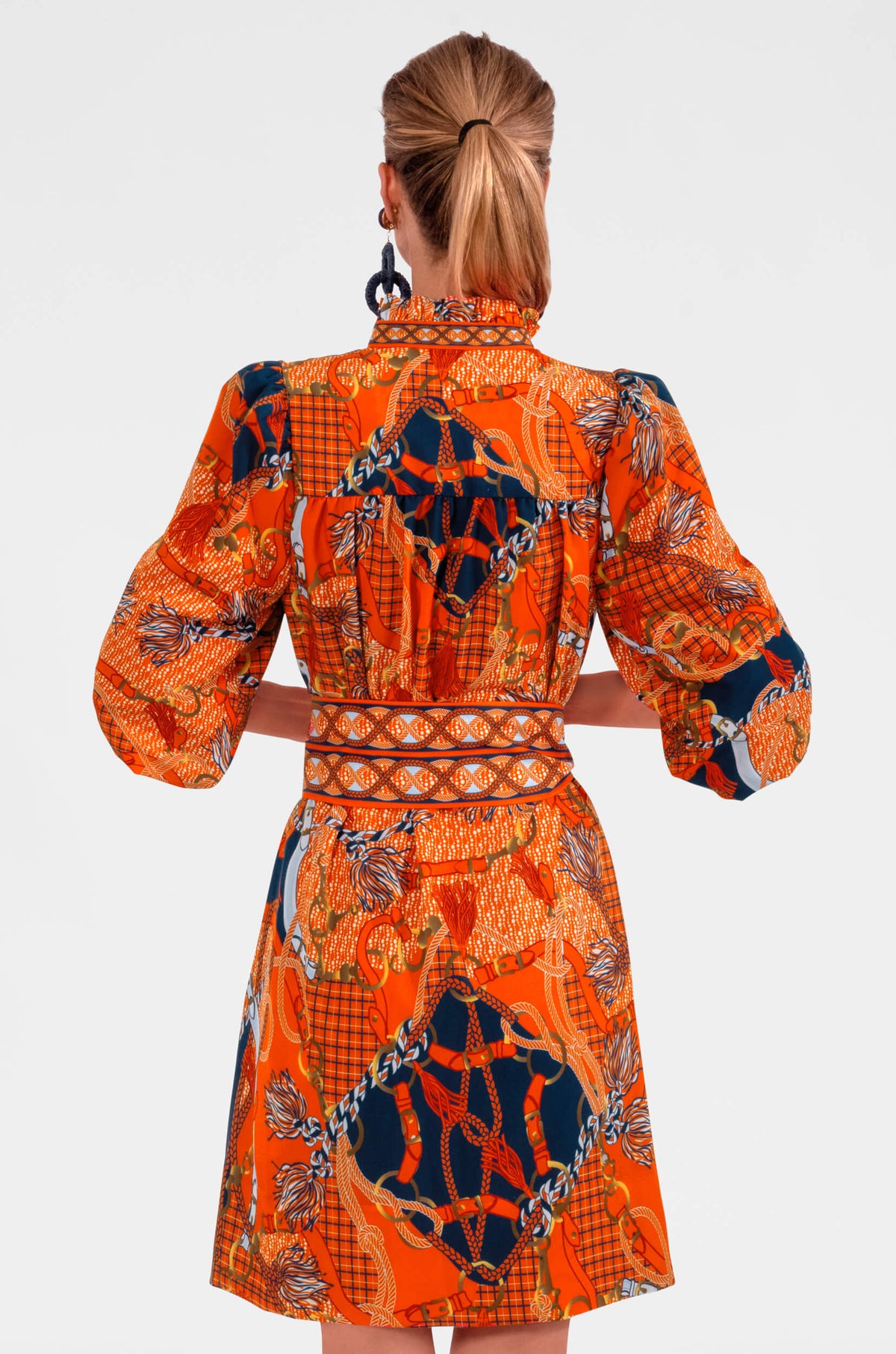 Outta Sight Dress - Ditto Orange