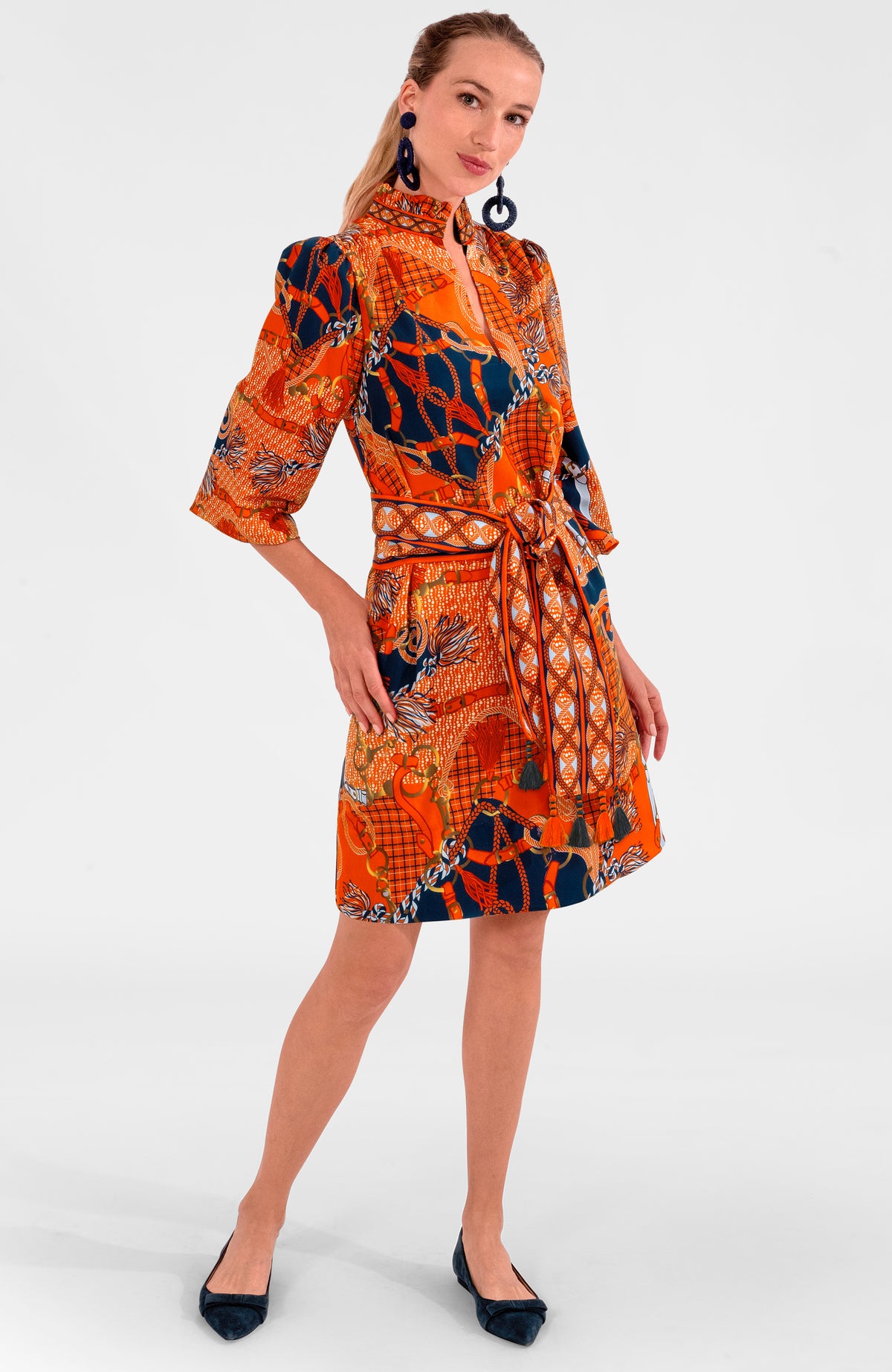 Outta Sight Dress - Ditto Orange