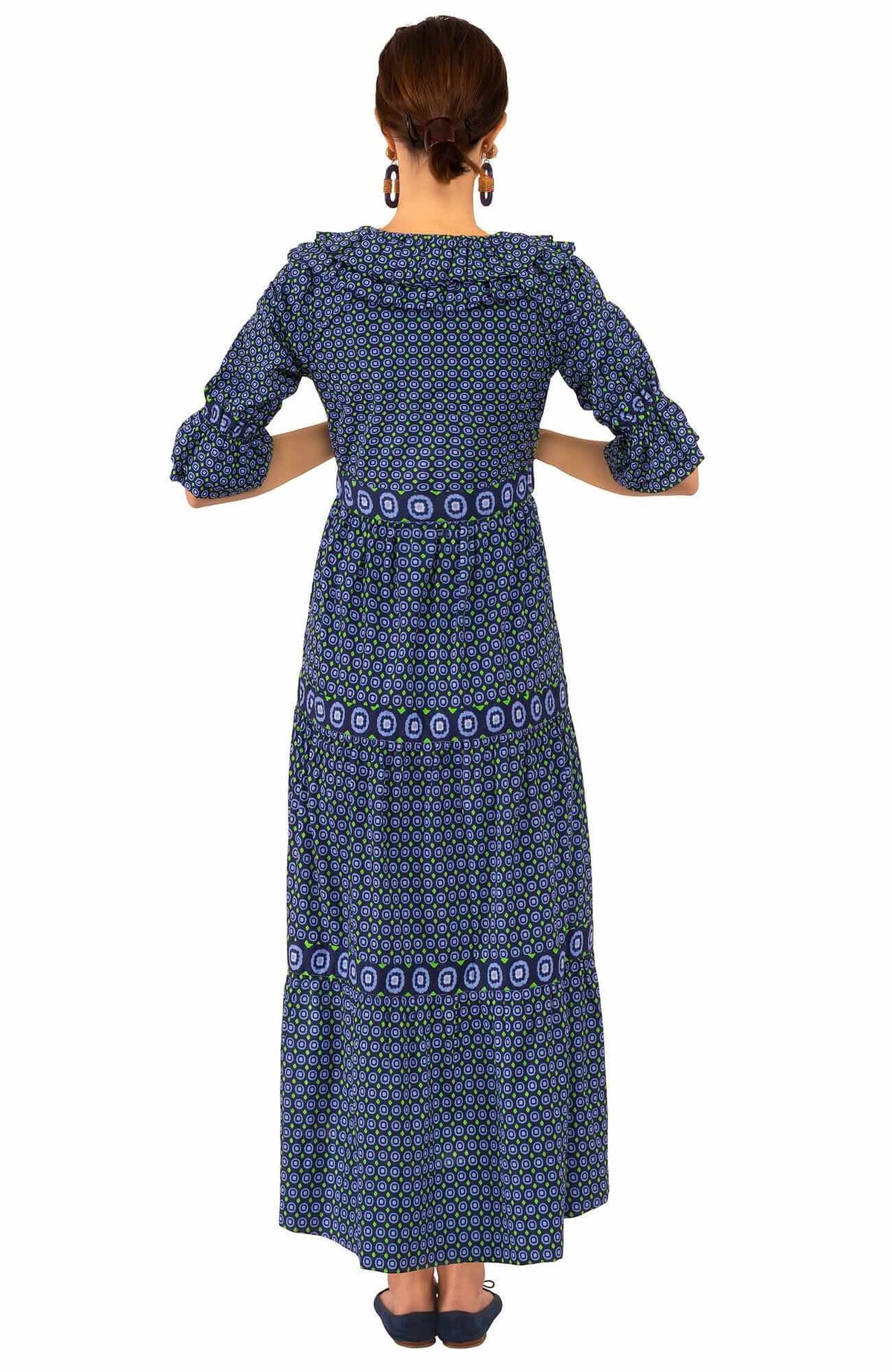 Posh Foulard Midi/Maxi - Final Sale Navy