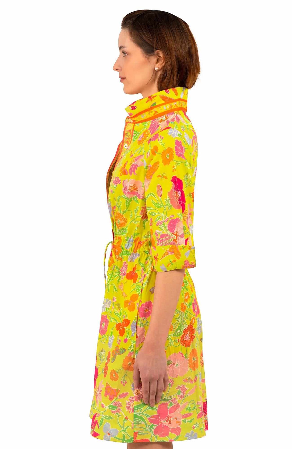 Cotton Pulley Dress - Birds &amp; The Bees - Final Sale Lime