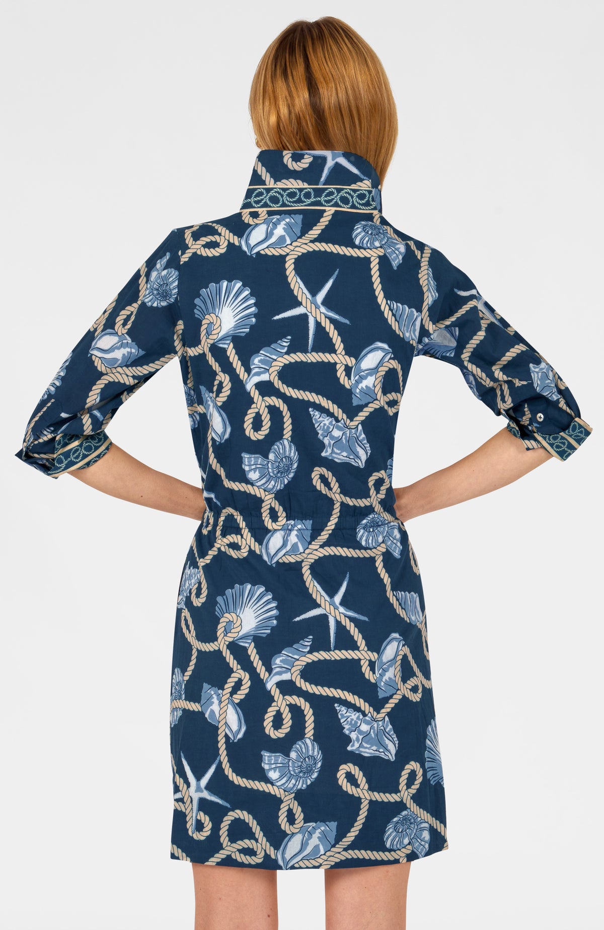 Pulley Dress Shelly Shell Navy