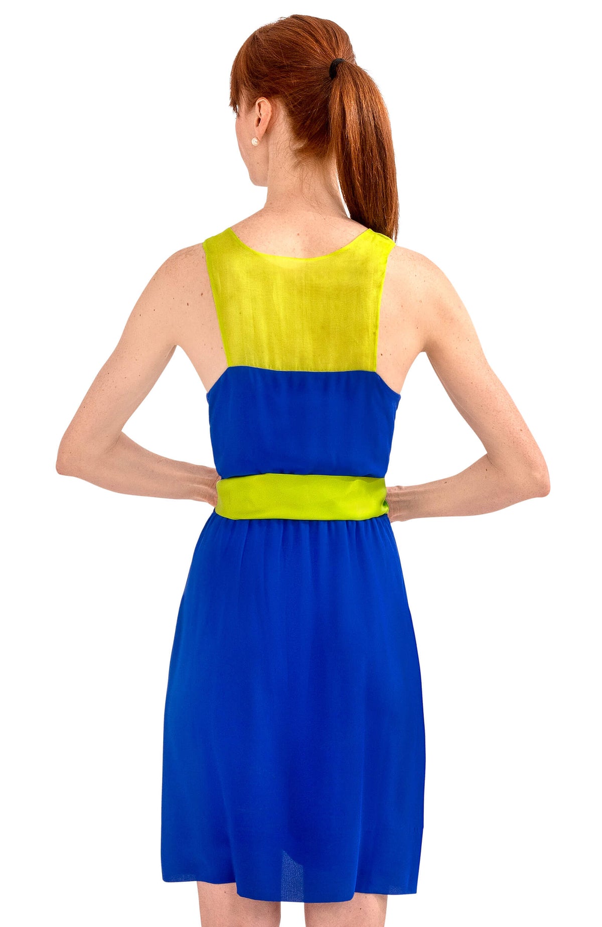 Racerback Dress - Solid Royal Kelly