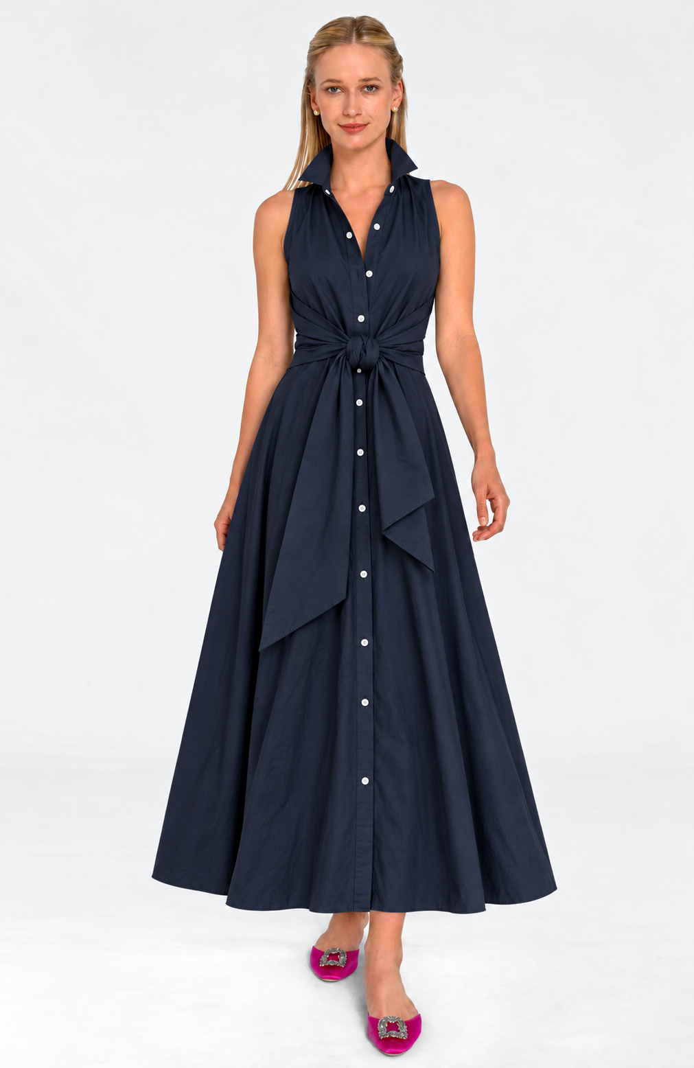 Risky Business Dress Navy