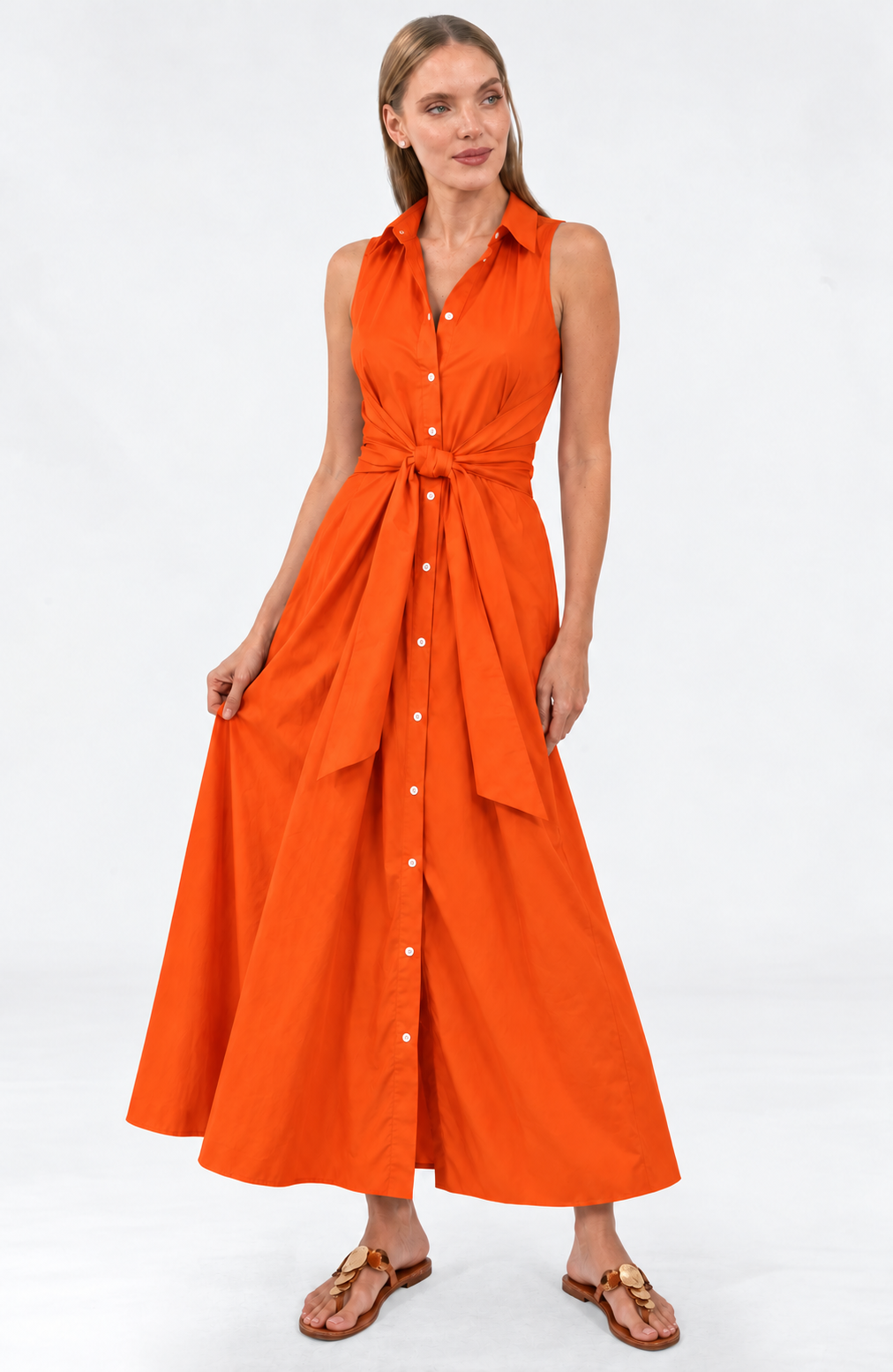 Risky Business Dress Orange