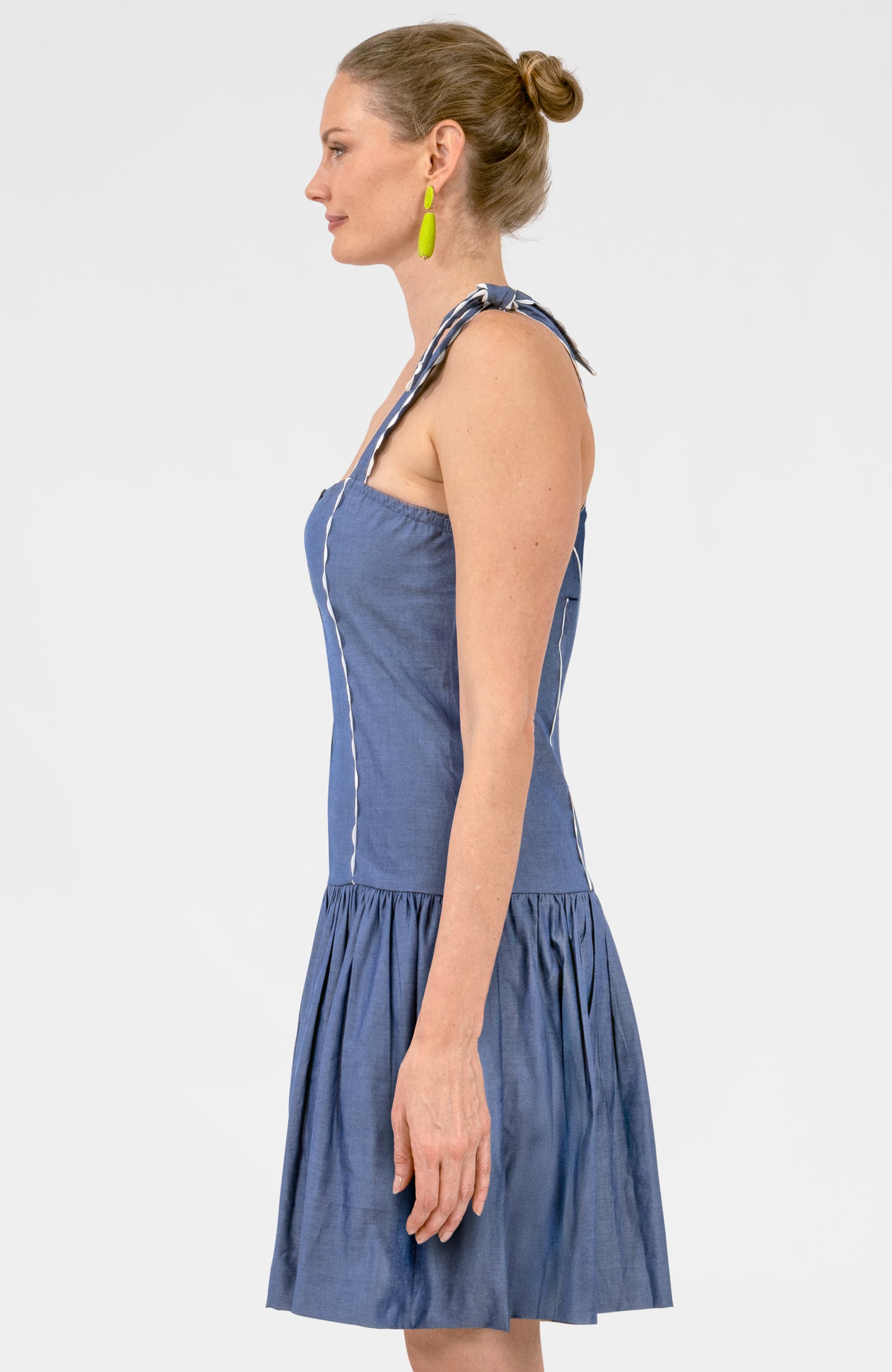 Ric Roc & Roll Dress - Chambray Chambray