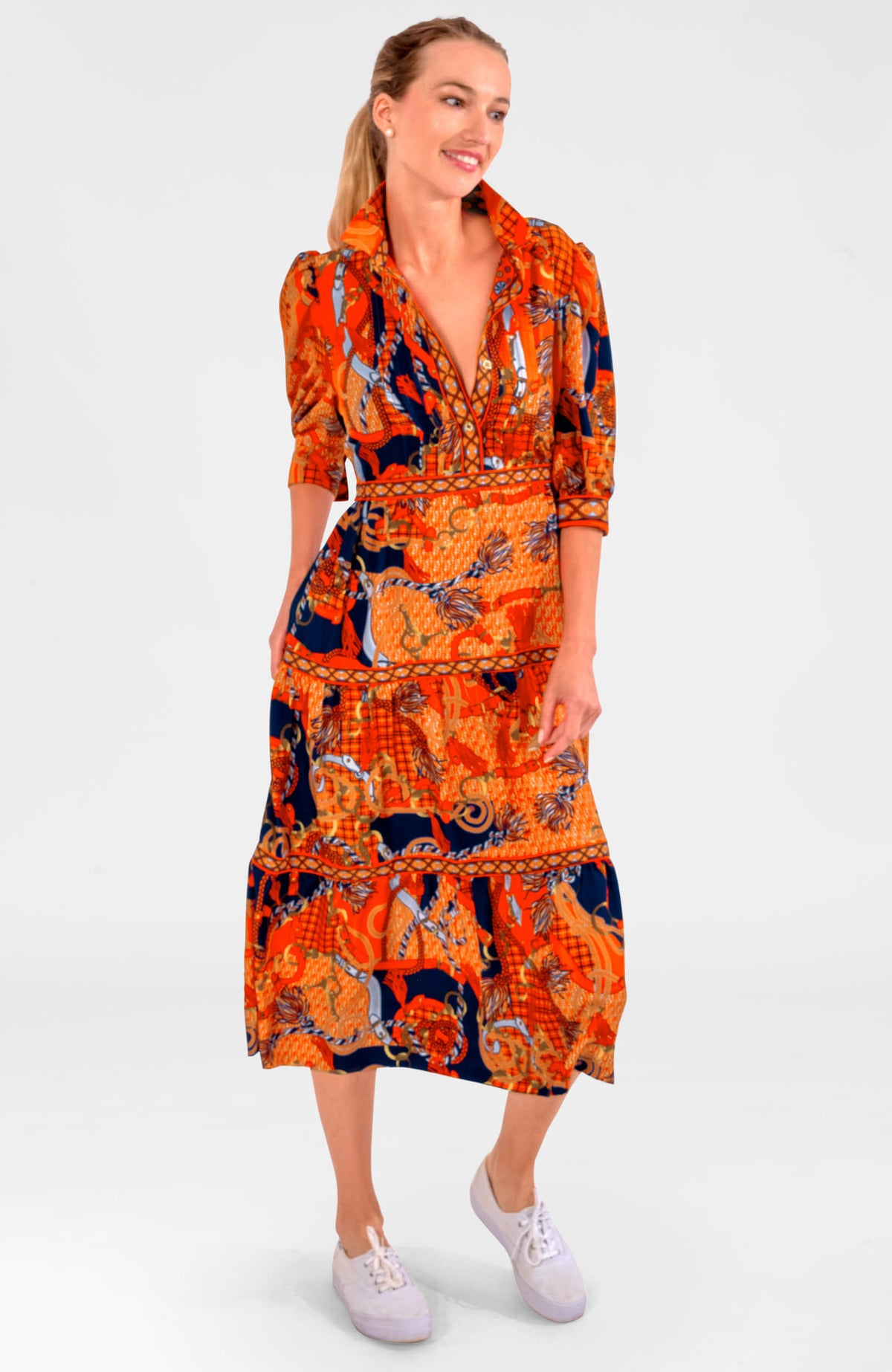 Damsel Maxi Dress - Ditto Orange