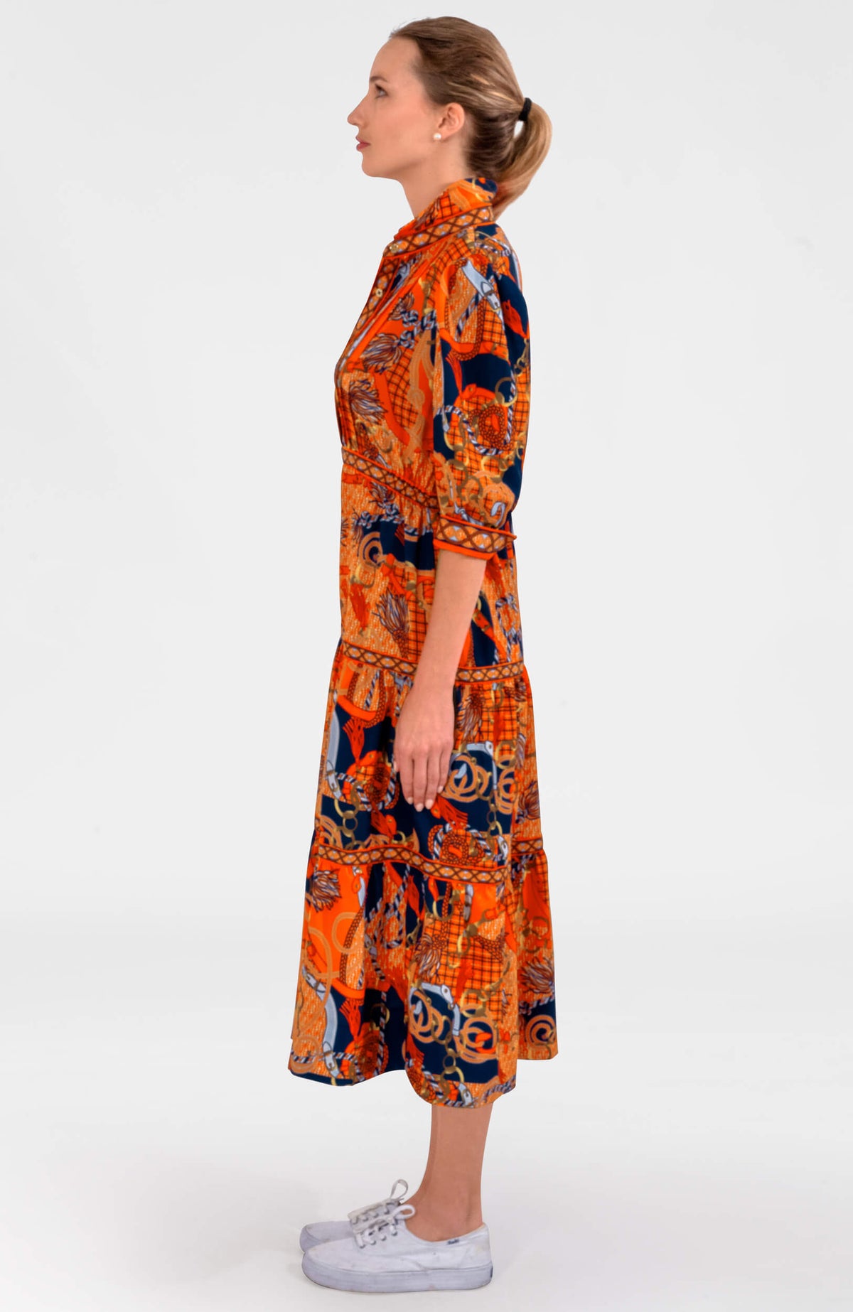 Damsel Maxi Dress - Ditto Orange