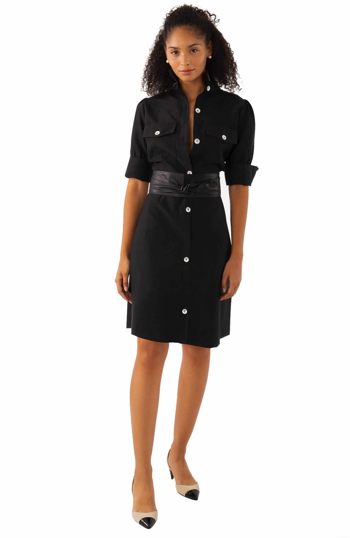 Safari Barbie Dress - Boarding School - Final Sale Black