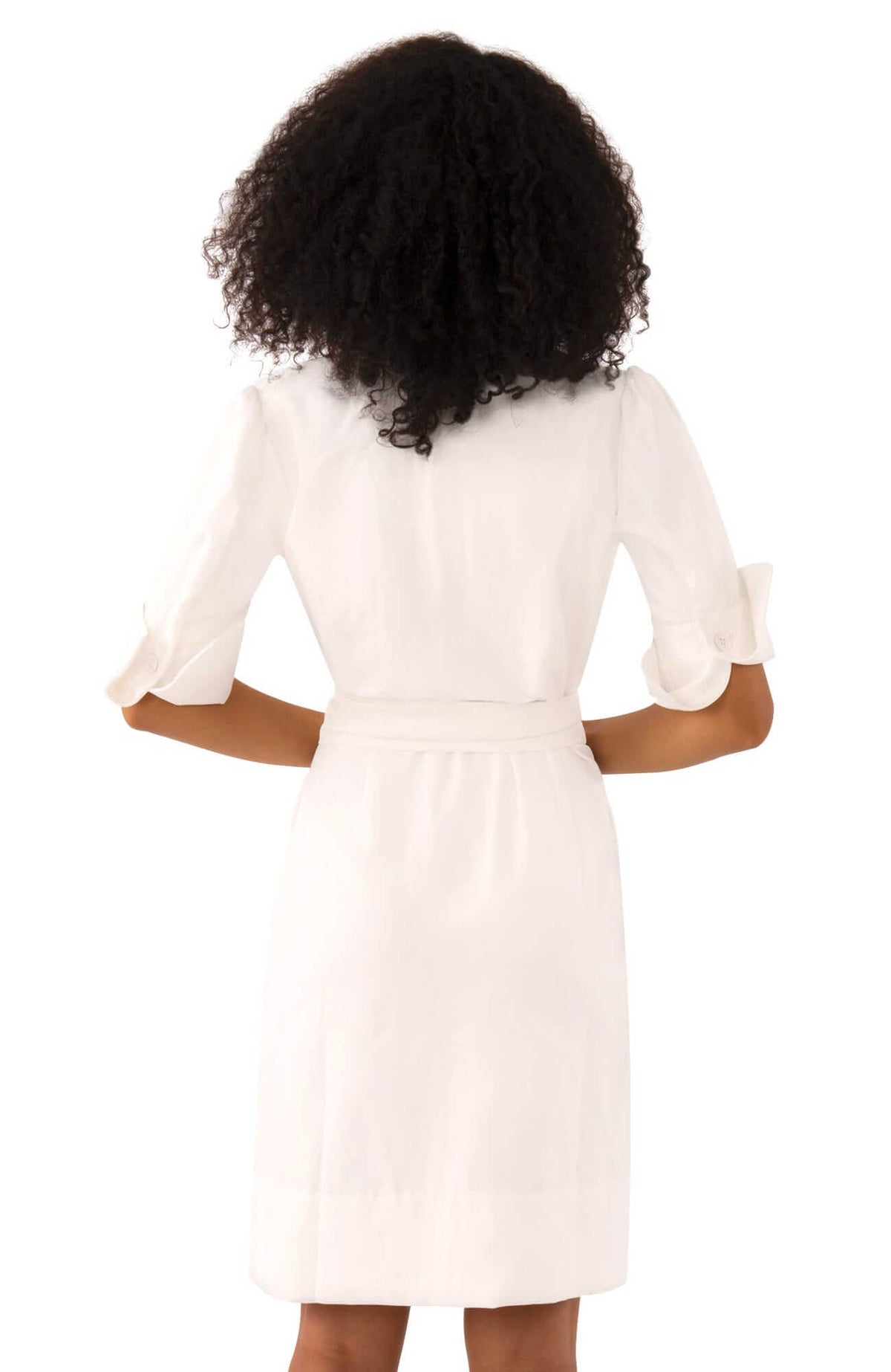 Safari Barbie Dress - Boarding School - Final Sale Off White