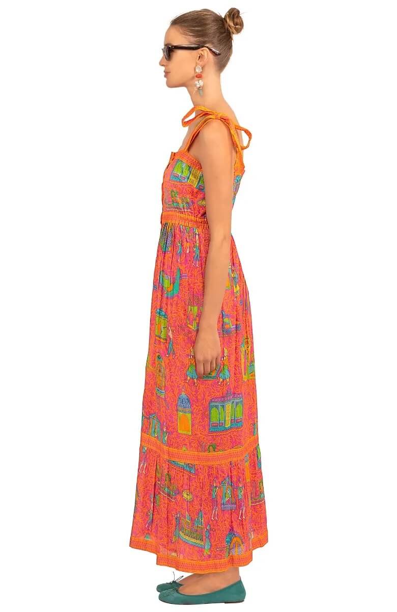 Fun In The Sun Dress - Palanquin Party Pink