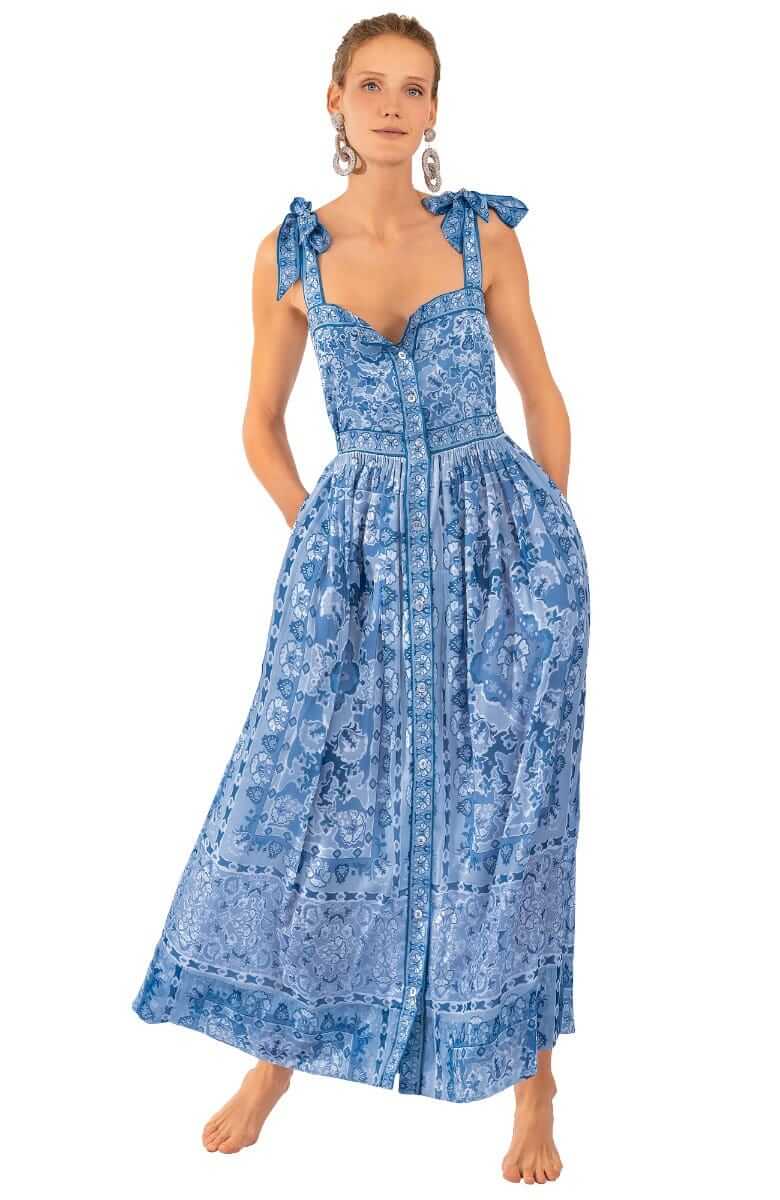 Fun In The Sun Dress - Watteau - Final Sale Blues