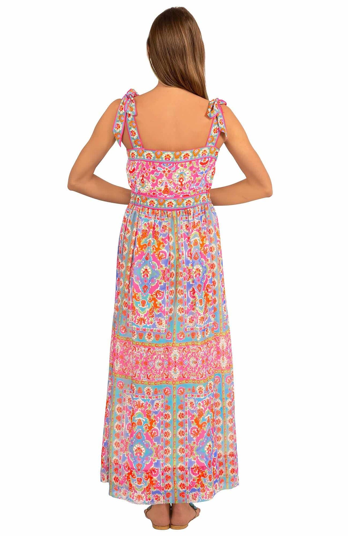 Fun In The Sun Dress - Watteau - Final Sale Turquoise