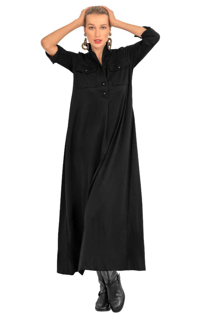 Alli Maxi Dress - Uptown Girl Black