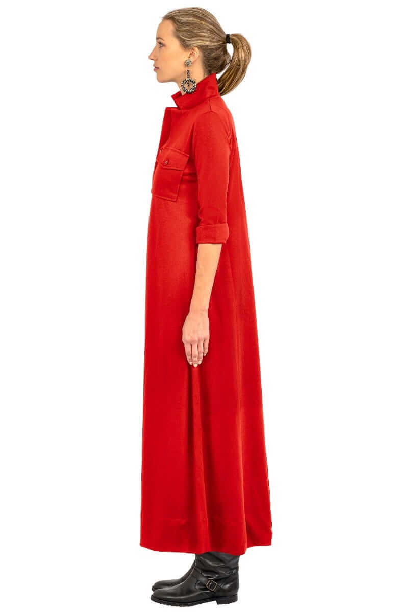 Alli Maxi Dress - Uptown Girl Crimson