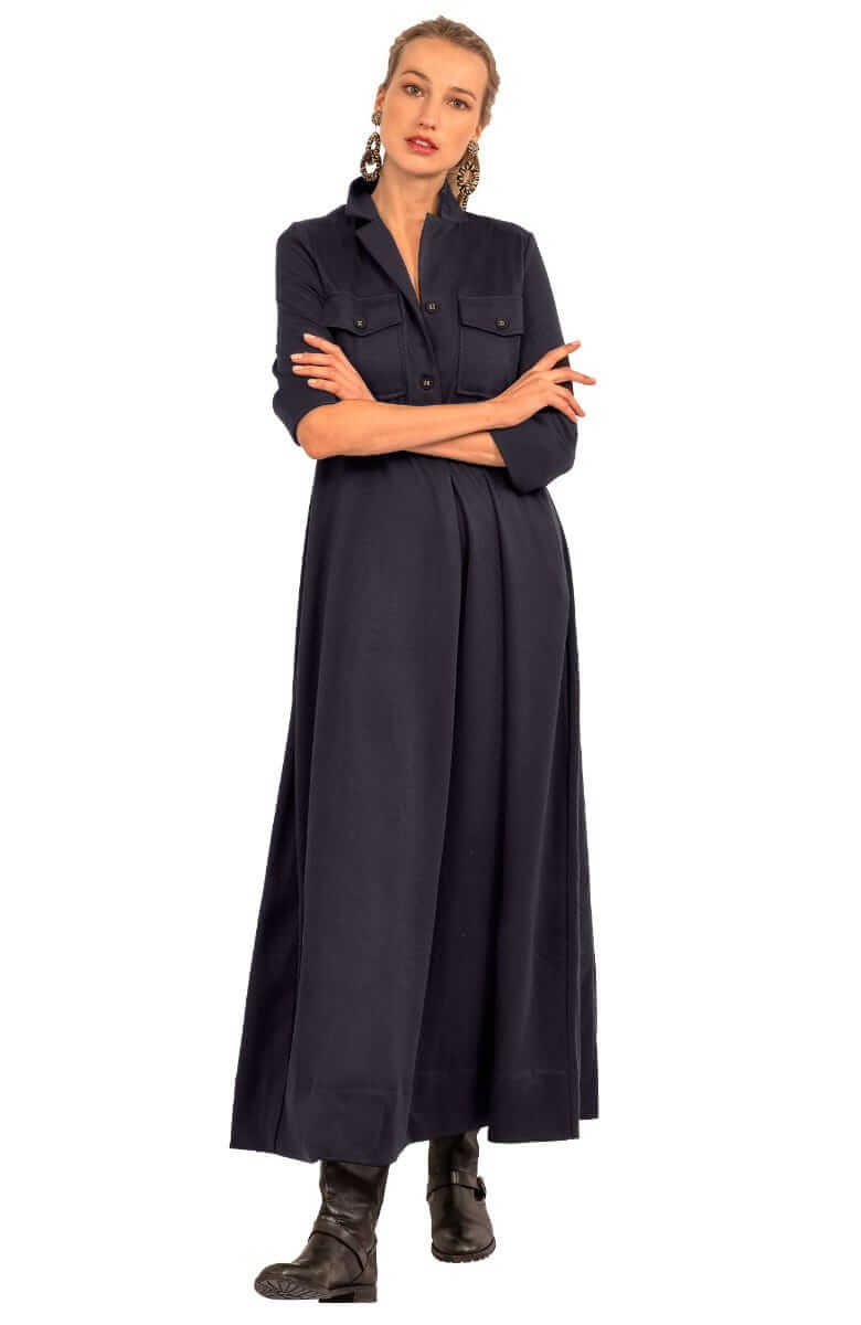 Alli Maxi Dress - Uptown Girl Navy