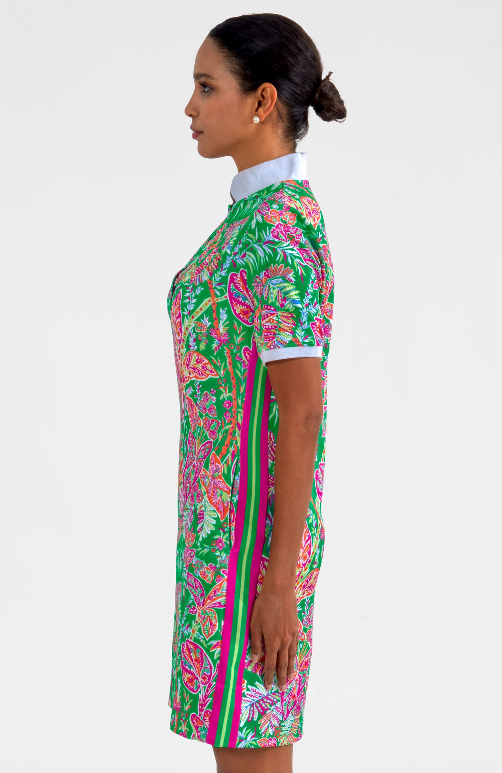 Serve It Up Dress - Vintage Vines Kelly