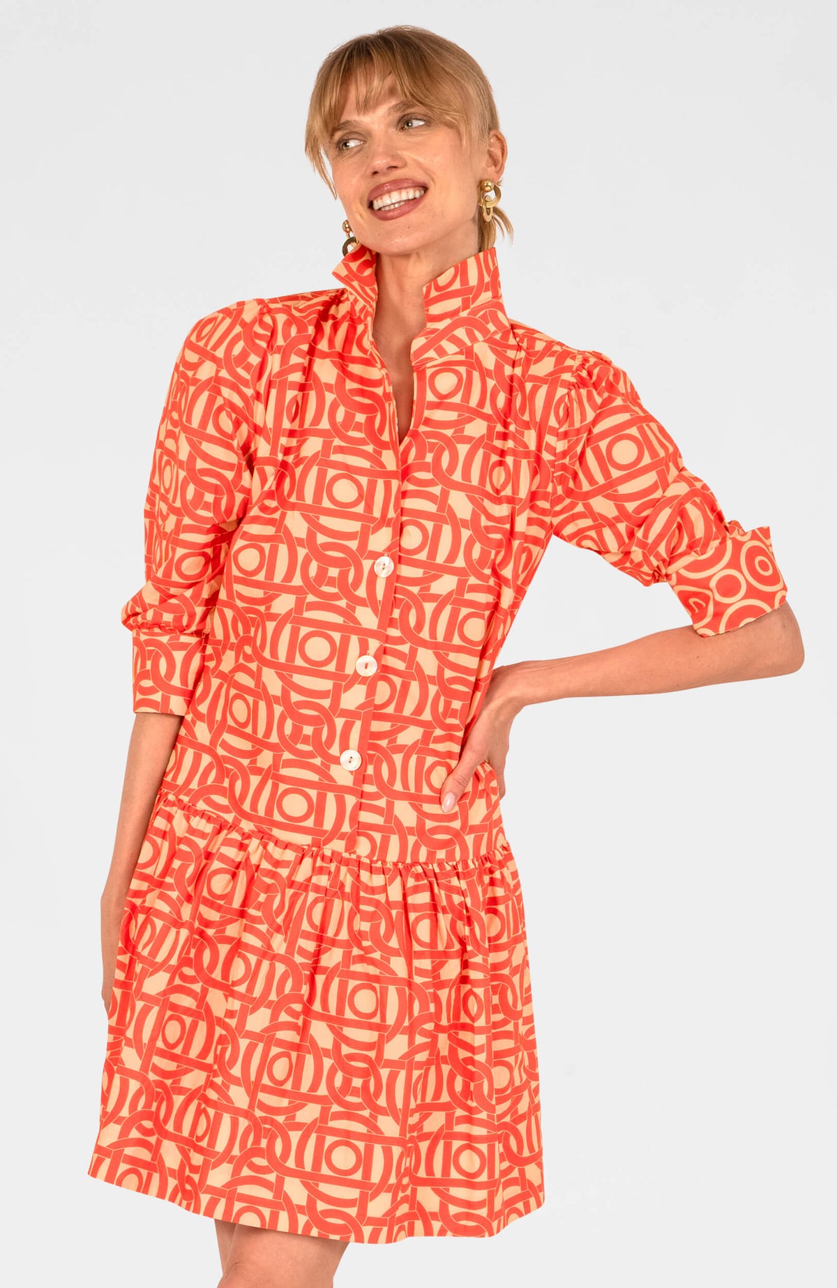 So Sweet Dress - Aubazine Coral