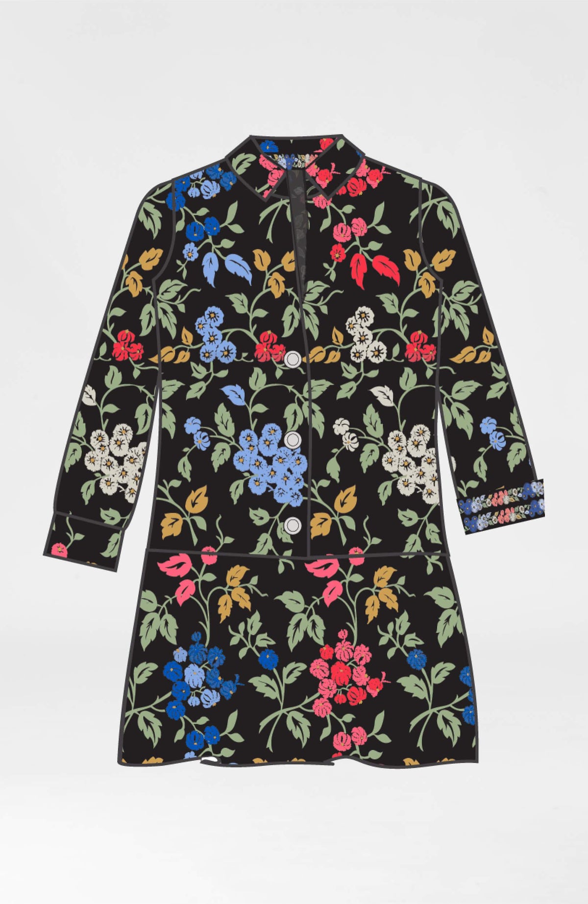 So Sweet Dress - Winter Garden Black
