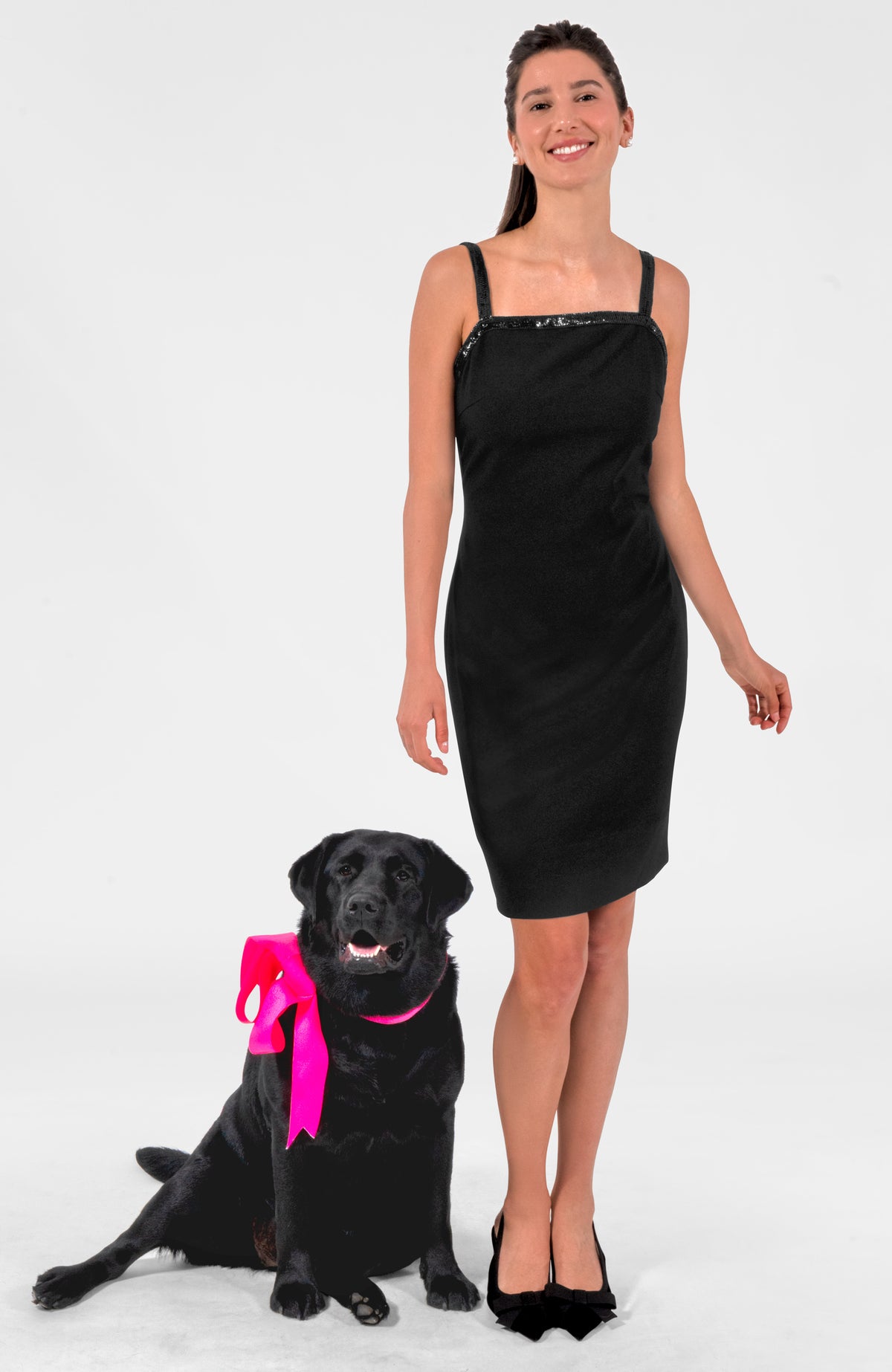 Twinkle Sheathe Dress Black