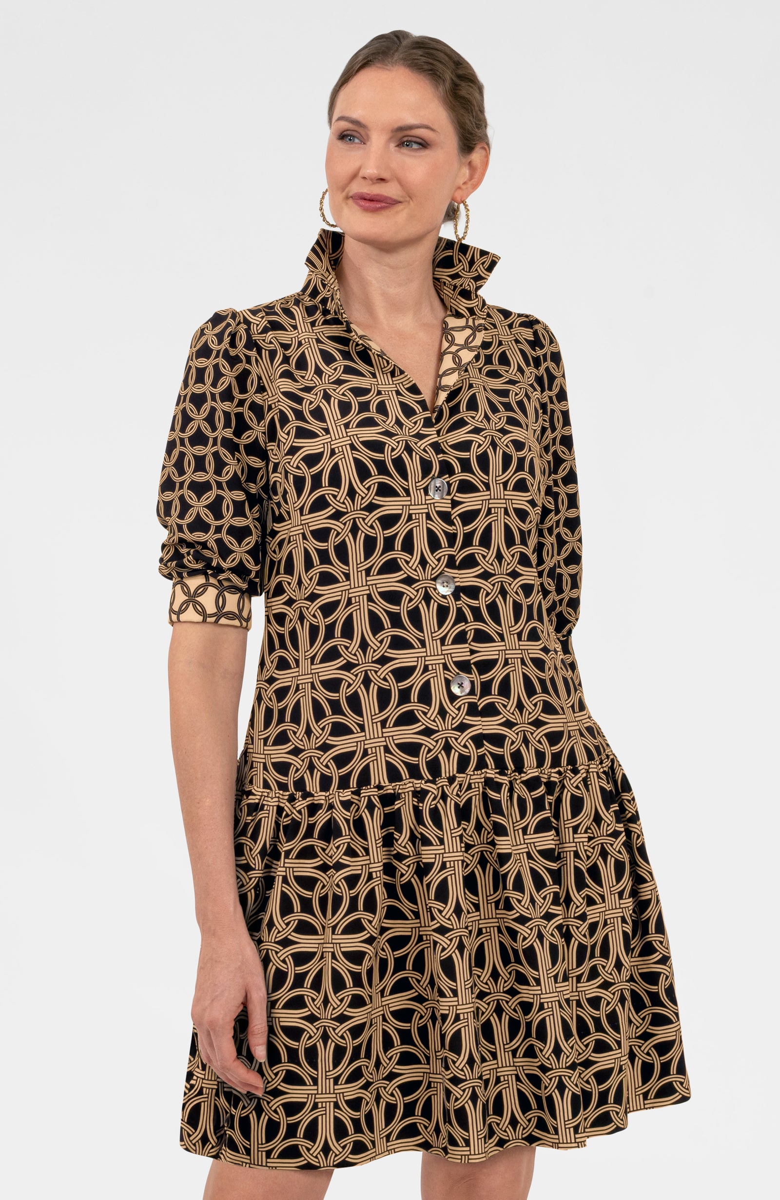 So Sweet Dress - Ring Toss Black