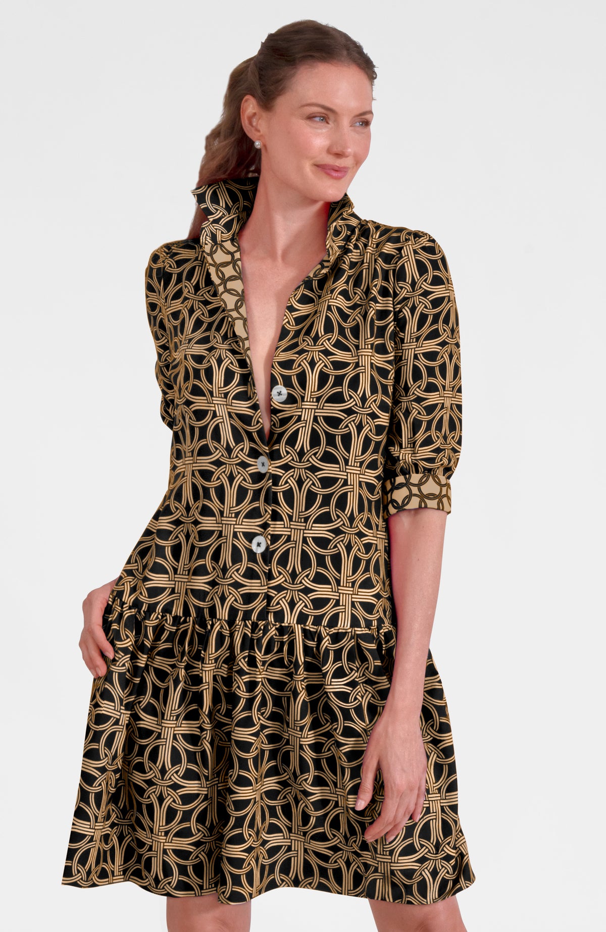 So Sweet Dress - Ring Toss Black