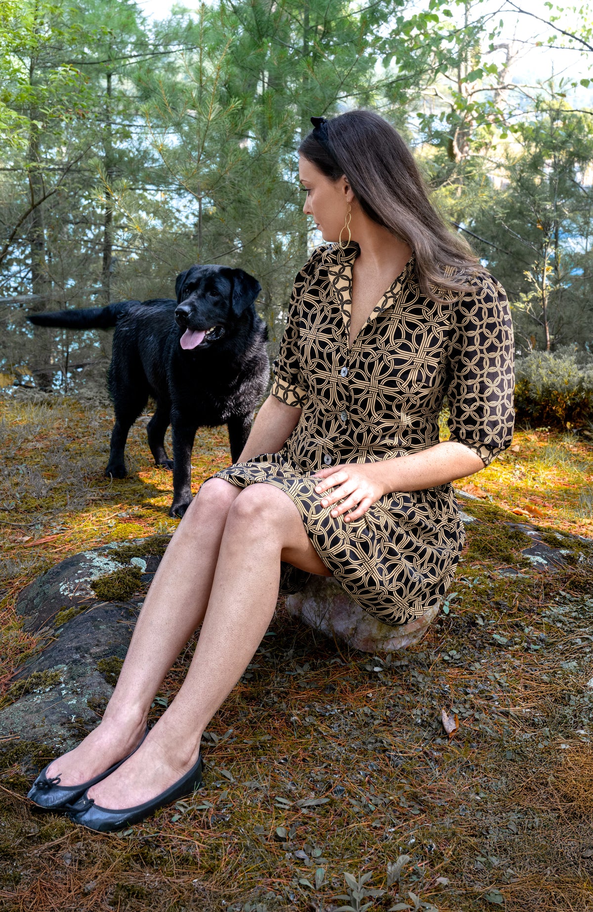So Sweet Dress - Ring Toss Black