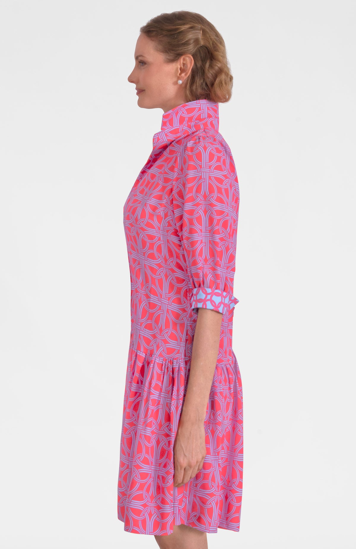 So Sweet Dress - Ring Toss Coral