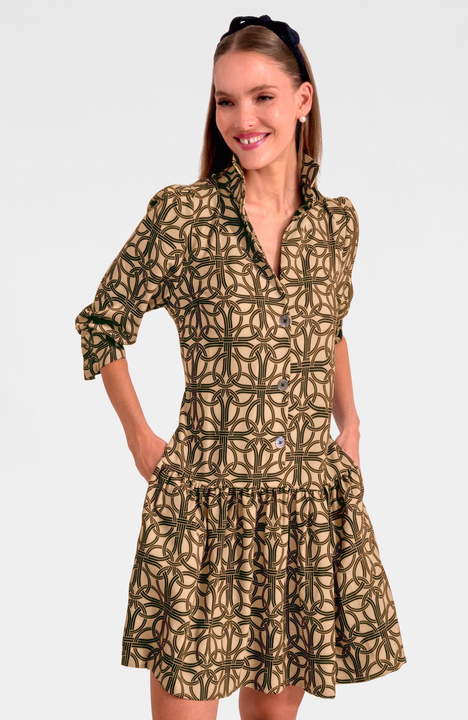 So Sweet Dress - Ring Toss Champagne