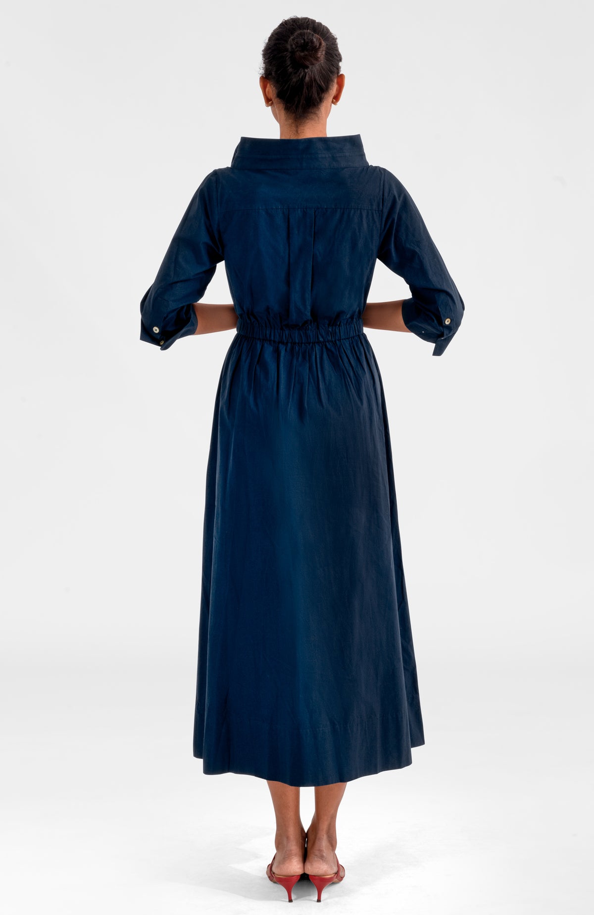 Cosmopolitan Dress- Solid Navy