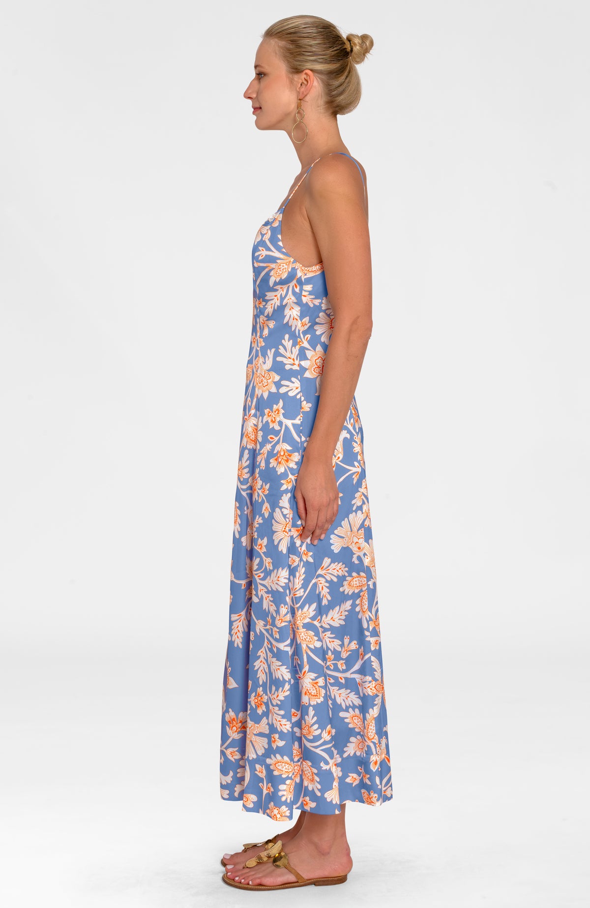 Sway &amp; Twirl Maxi Dress- Stunning Stippling Peri