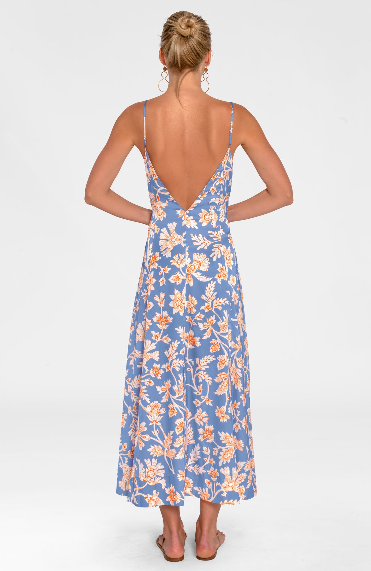 Sway &amp; Twirl Maxi Dress- Stunning Stippling Peri