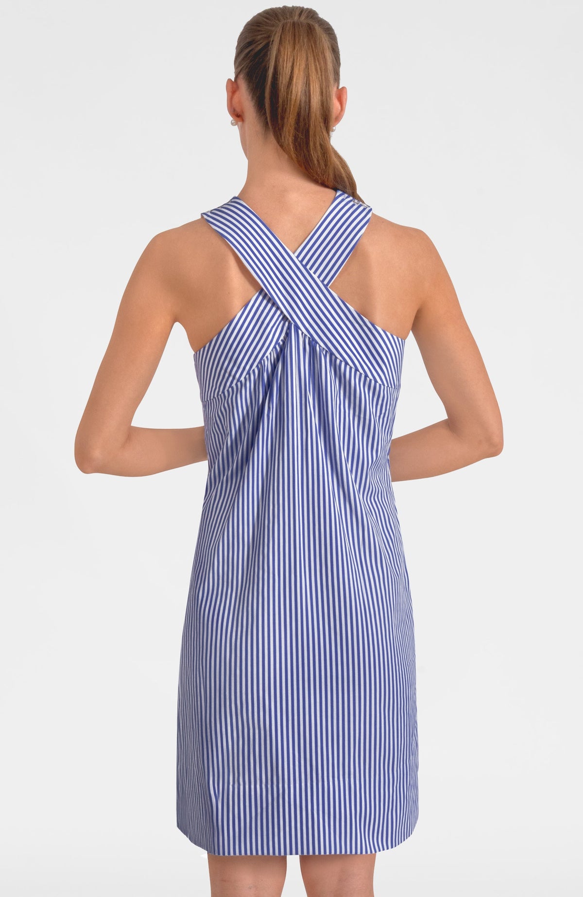 Summer Sunshine Dress - Wash &amp; Wear Navy